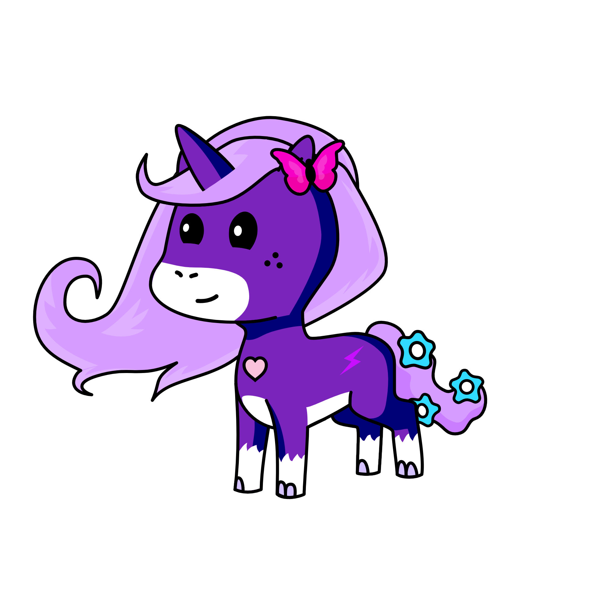 Magic, the unicorn
