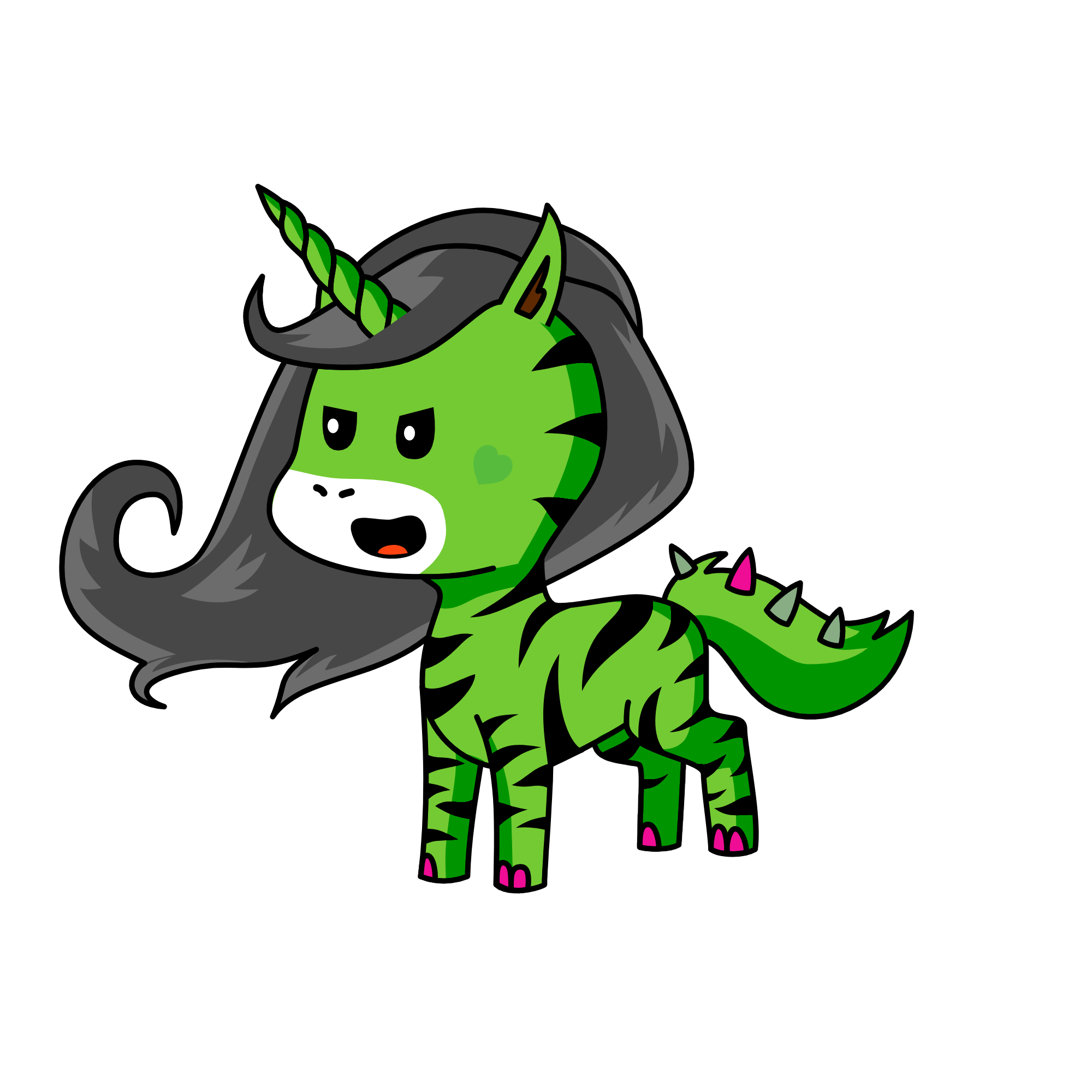 greenbeird, the unicorn