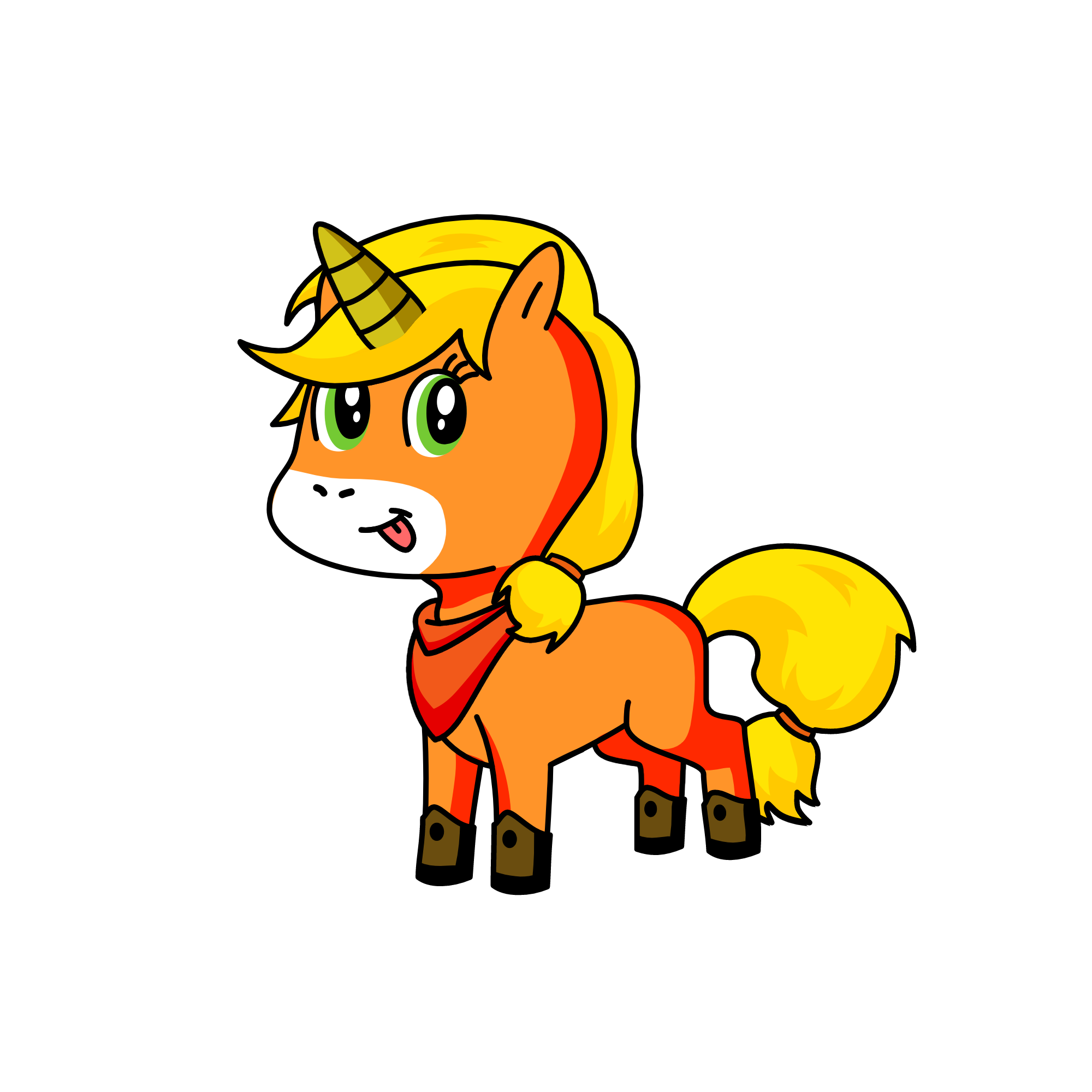 Applle jack, the unicorn