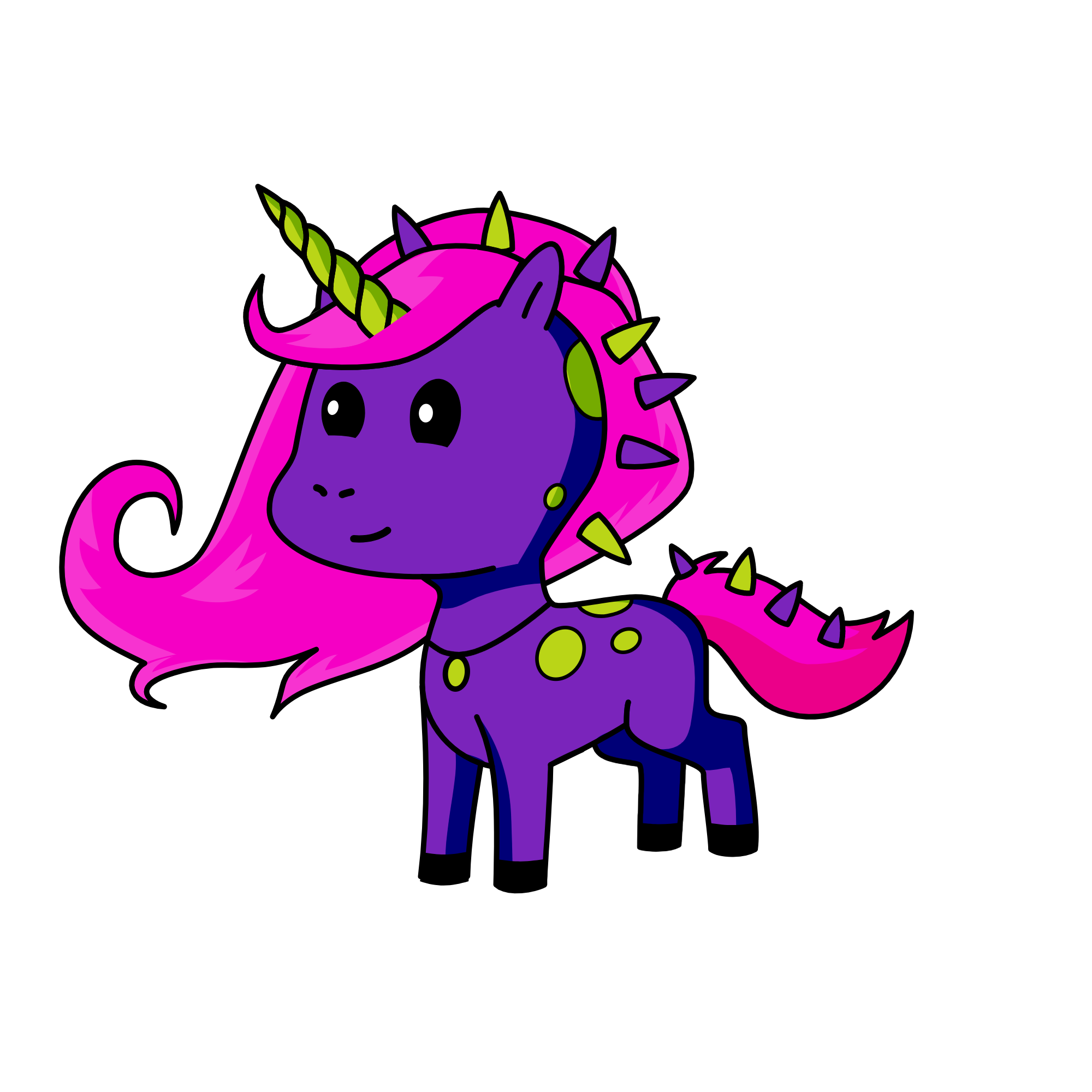 Forest Planet, the unicorn