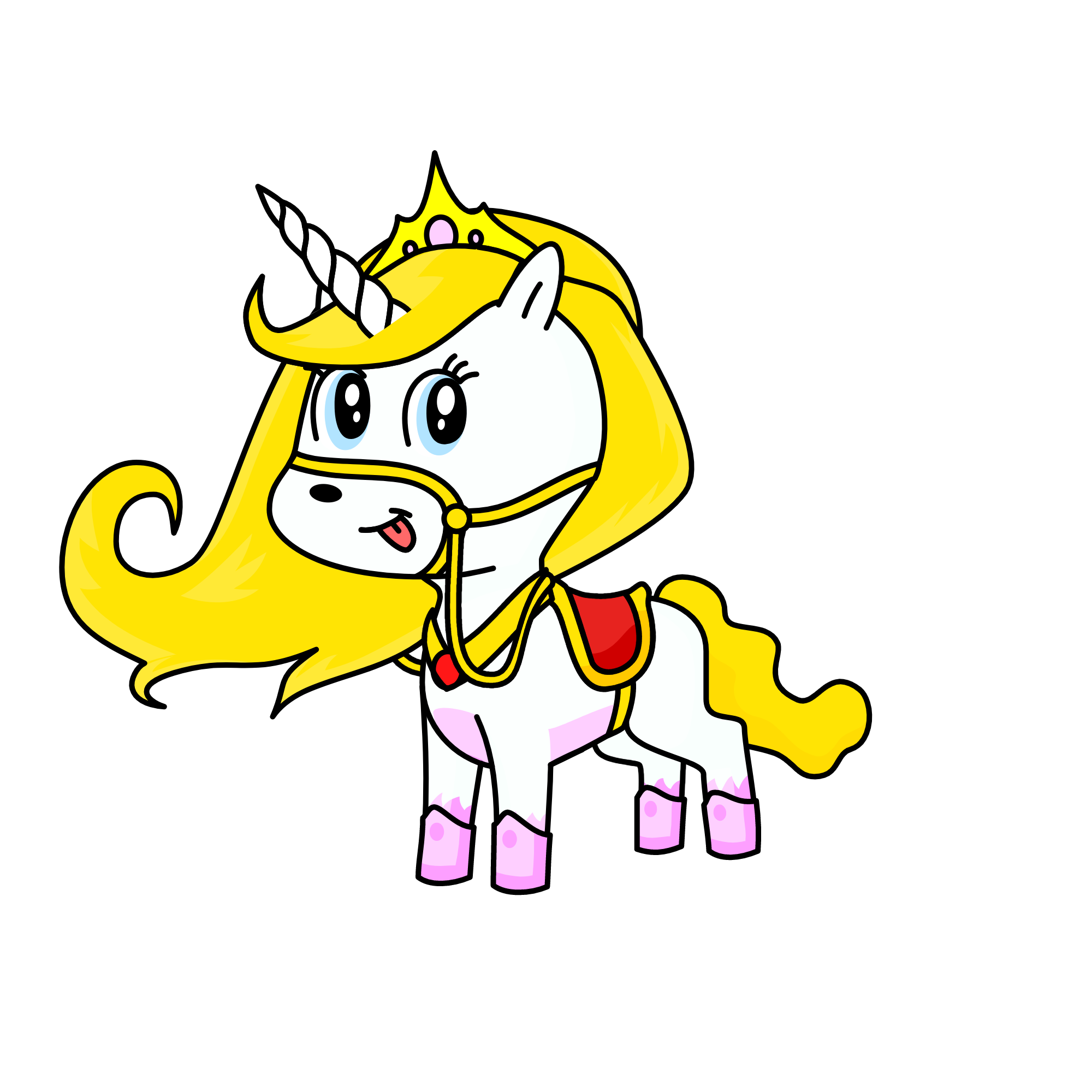 Crystal, the unicorn