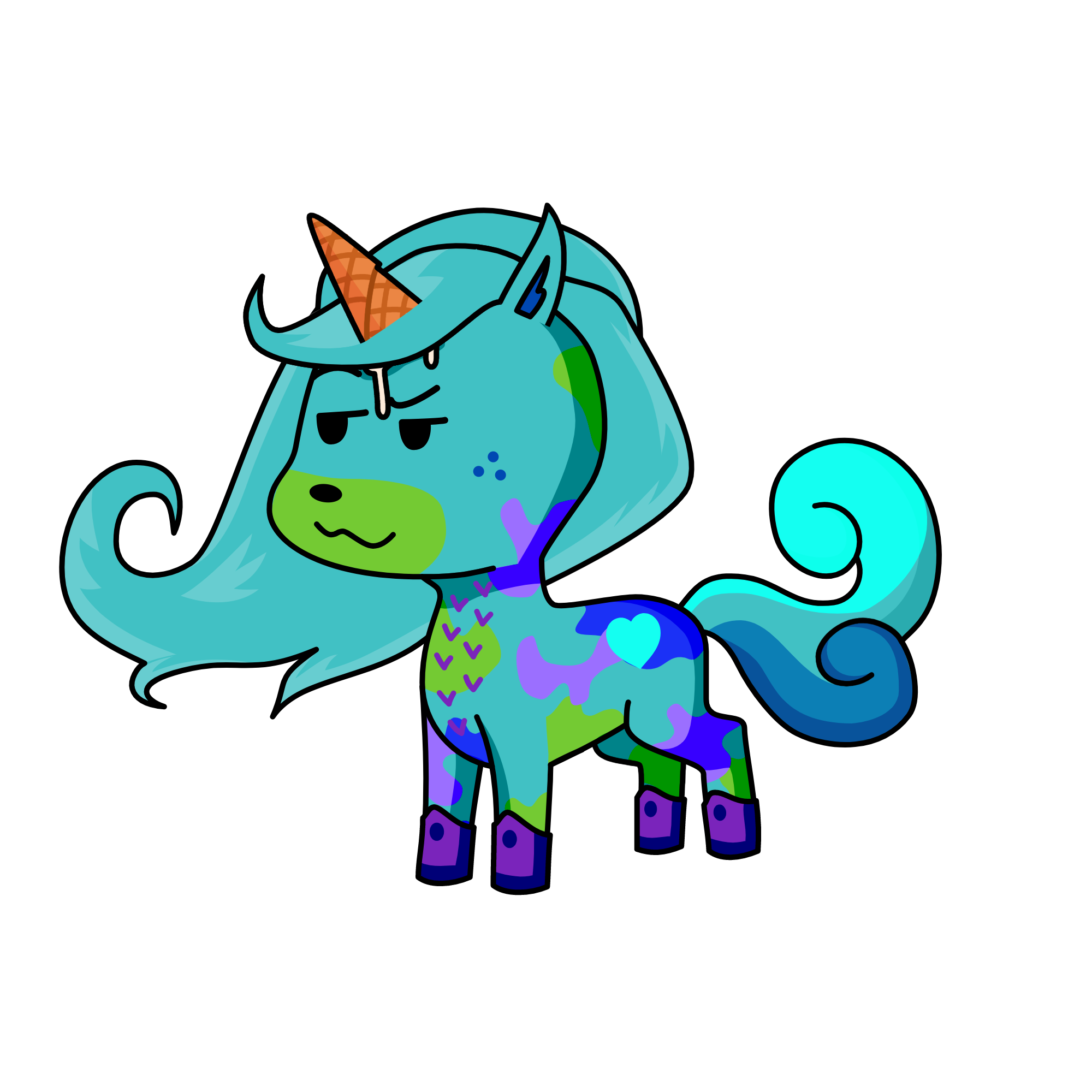 mia, the unicorn