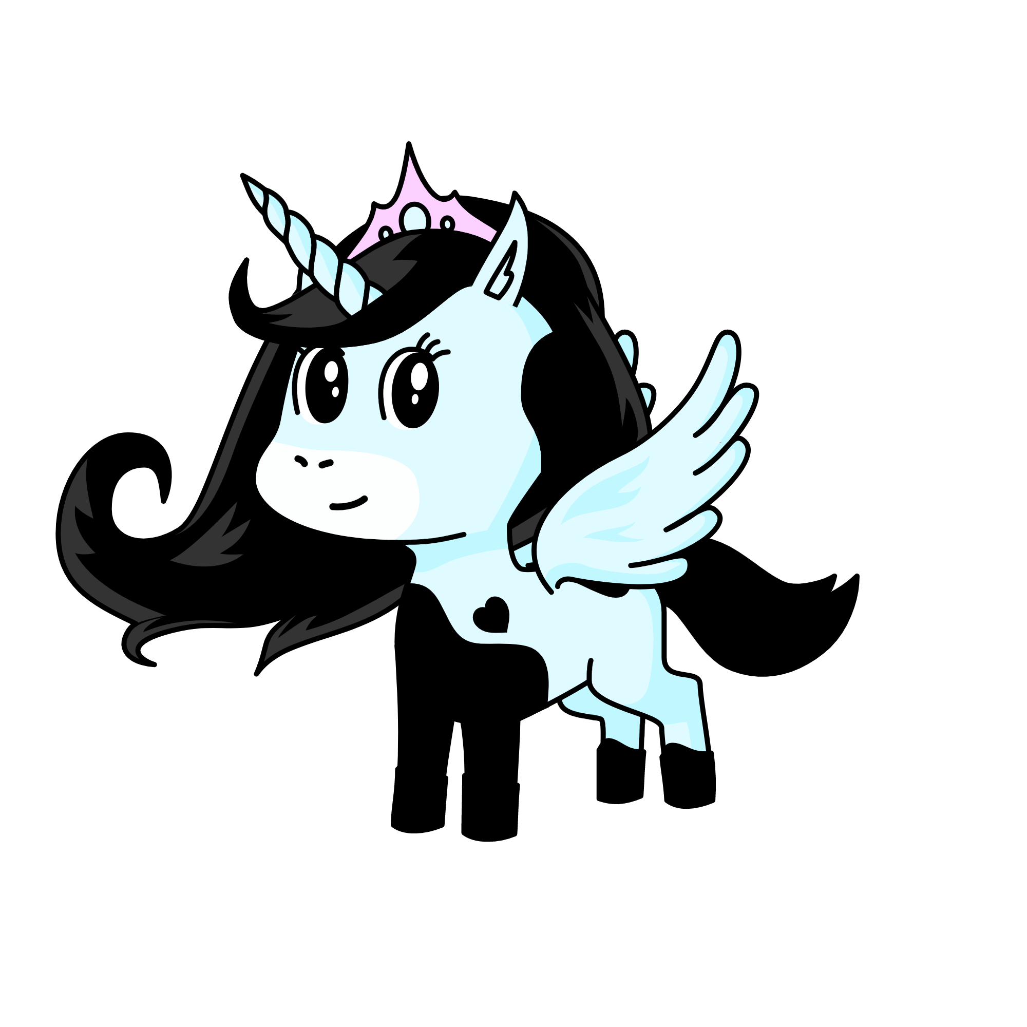 Princess Zepyhr Polaria Kikiwani Zinnia Of The Kingdom Of Moonrays I, the unicorn
