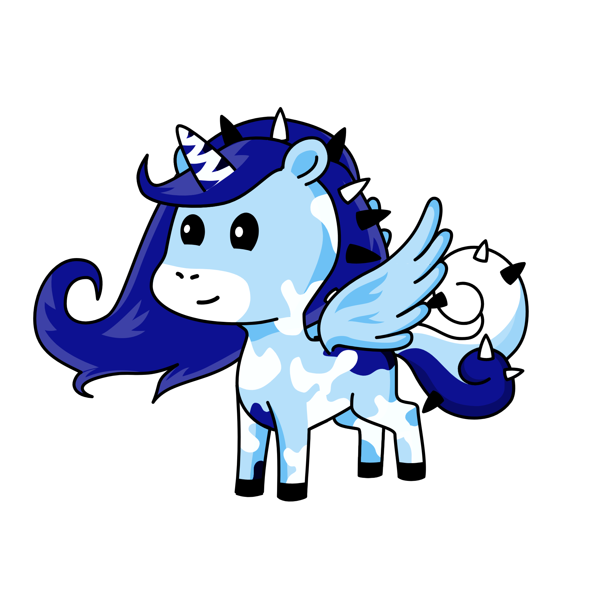 Crystal Glaze, the unicorn