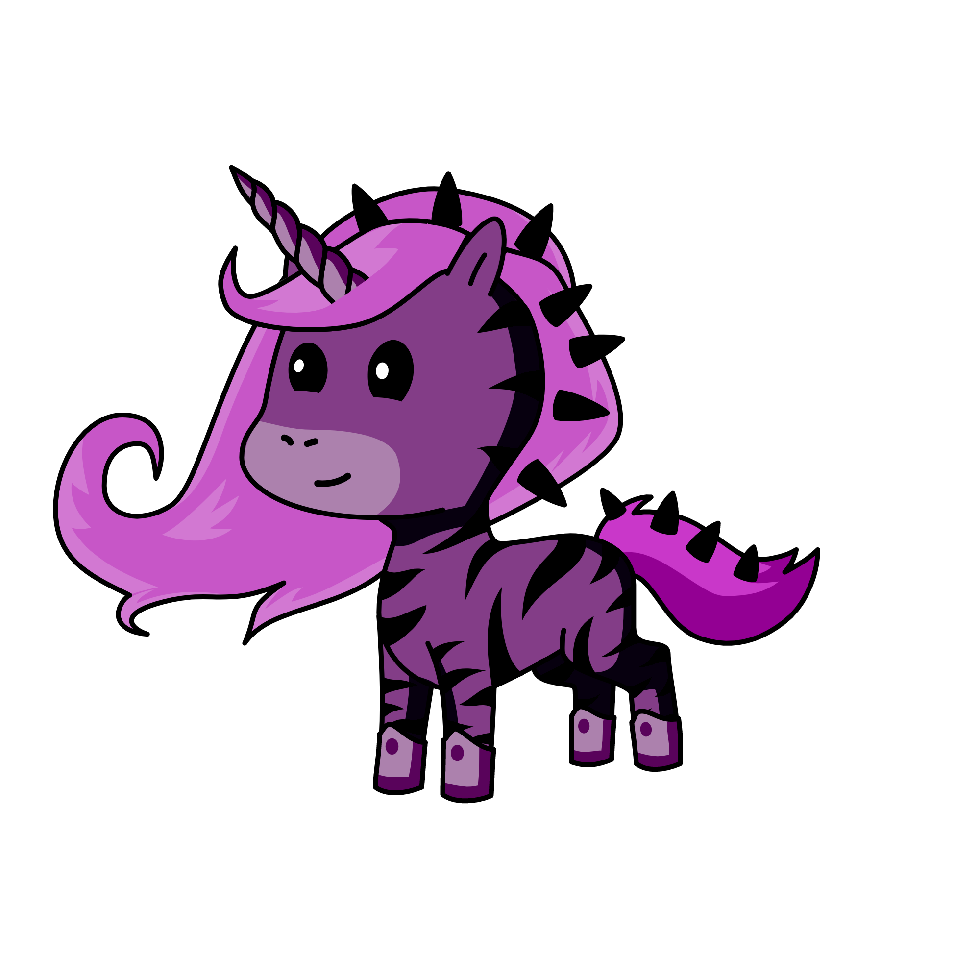 Shimmer Rose, the unicorn