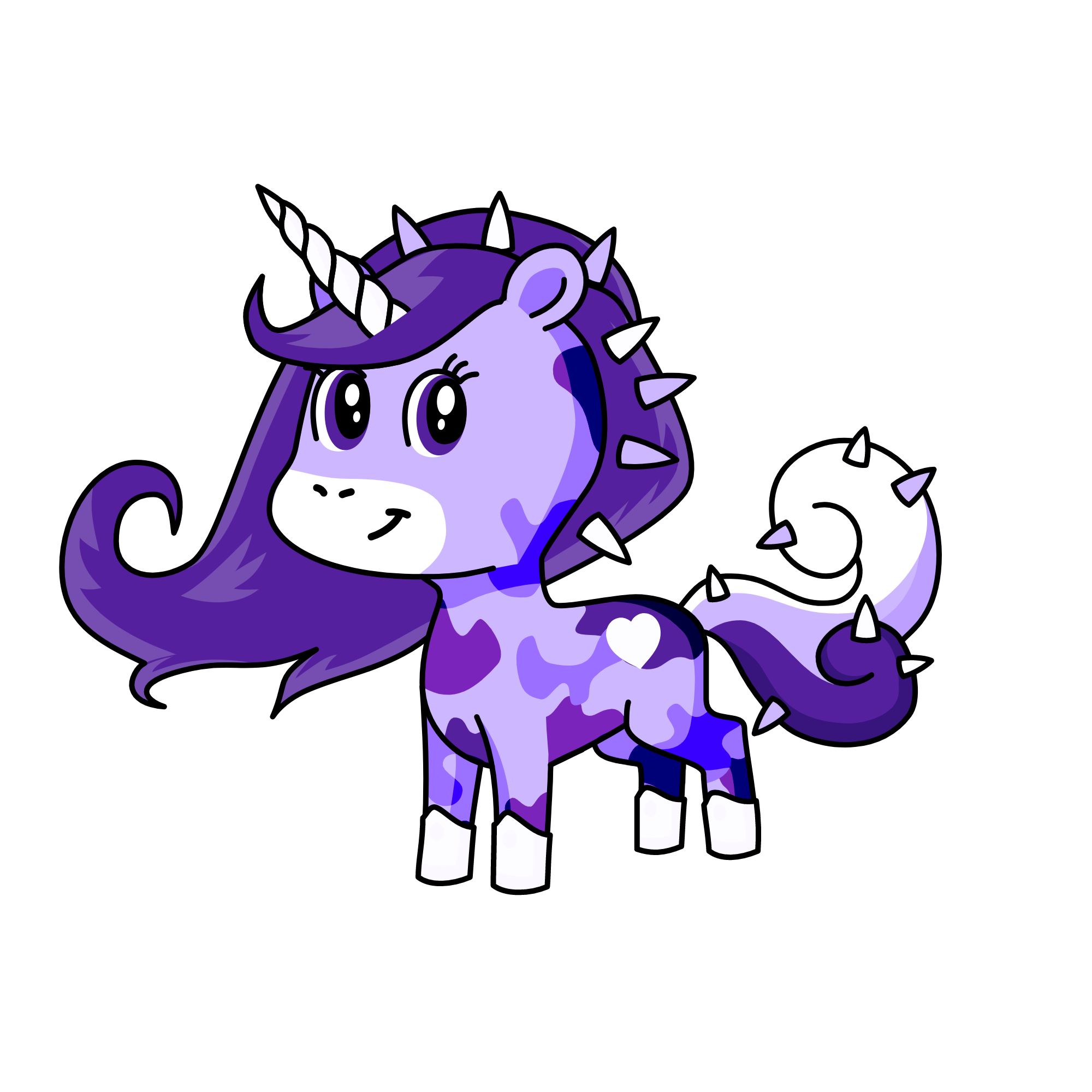 Lilac, the unicorn