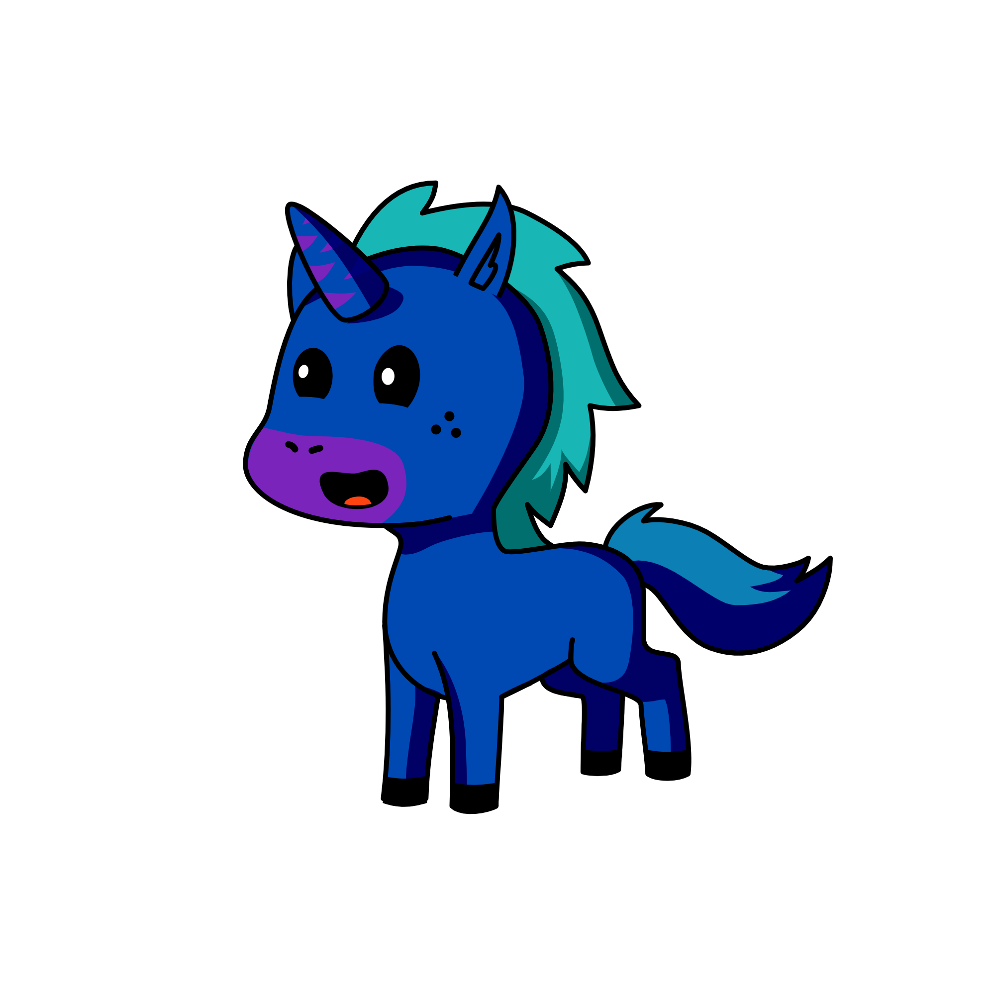 night shine, the unicorn