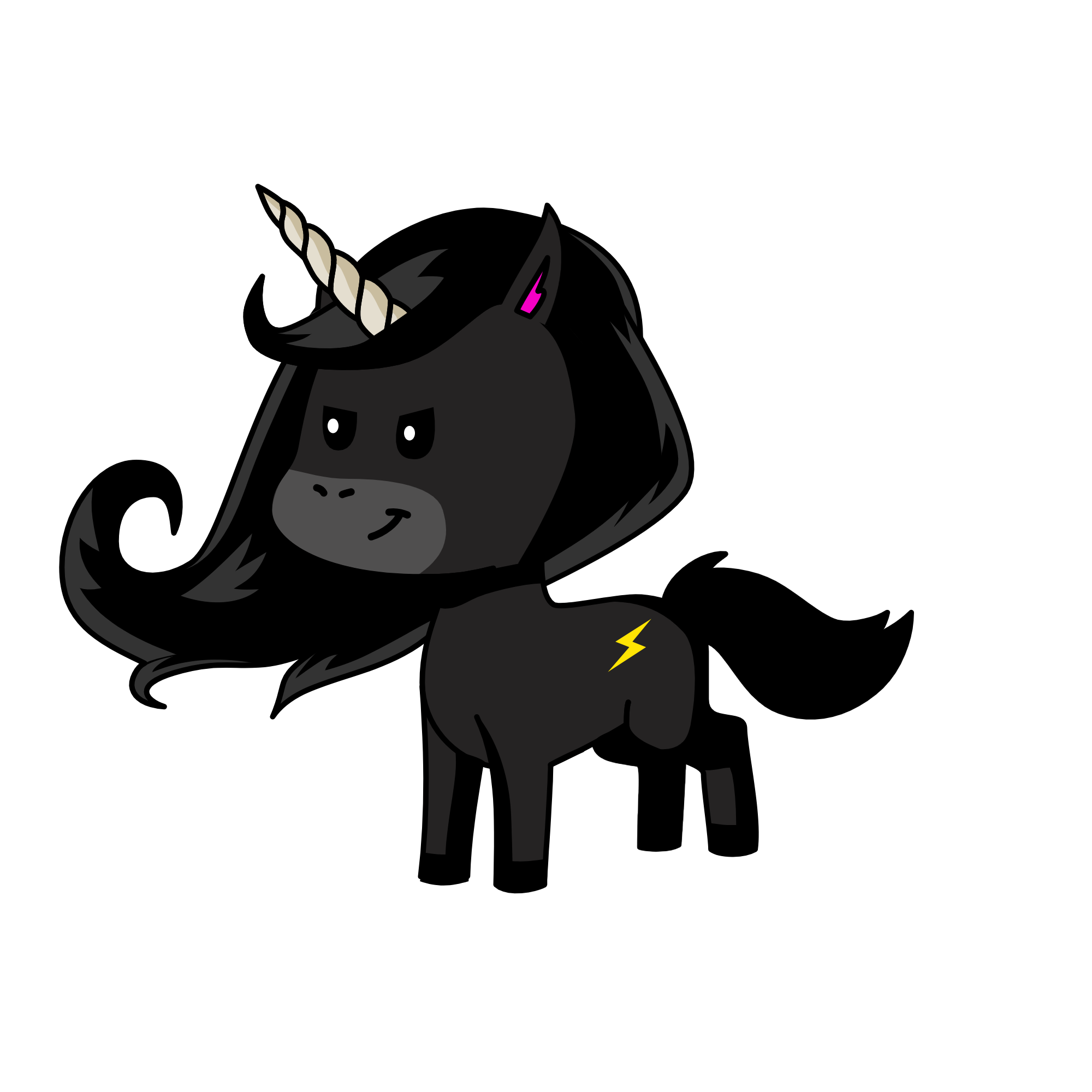 Shadow enemy of Daylight and Midnight , the unicorn