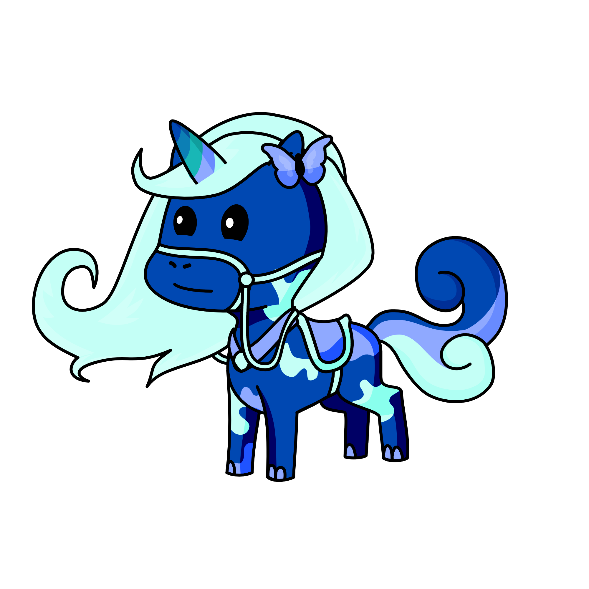 Moonfeather, the unicorn