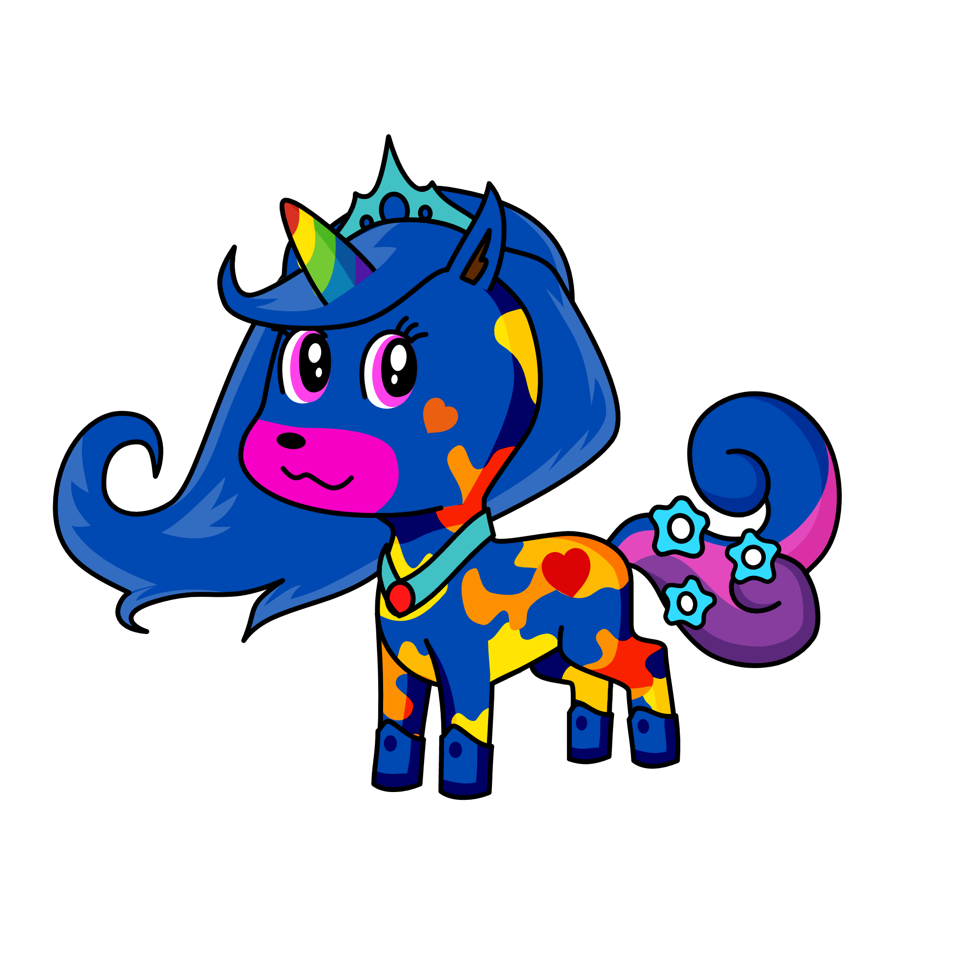 Shado, the unicorn