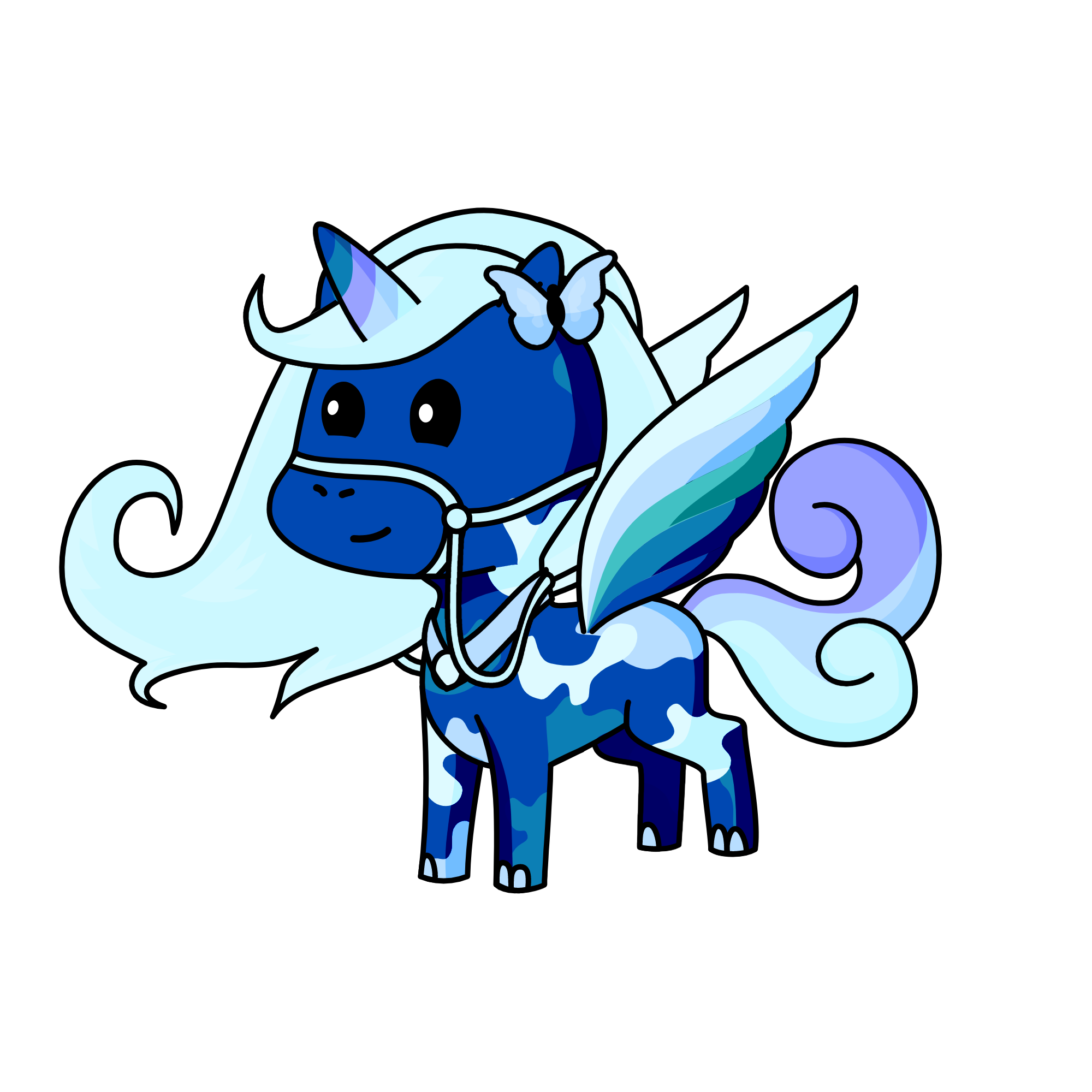 Moonfeather , the unicorn