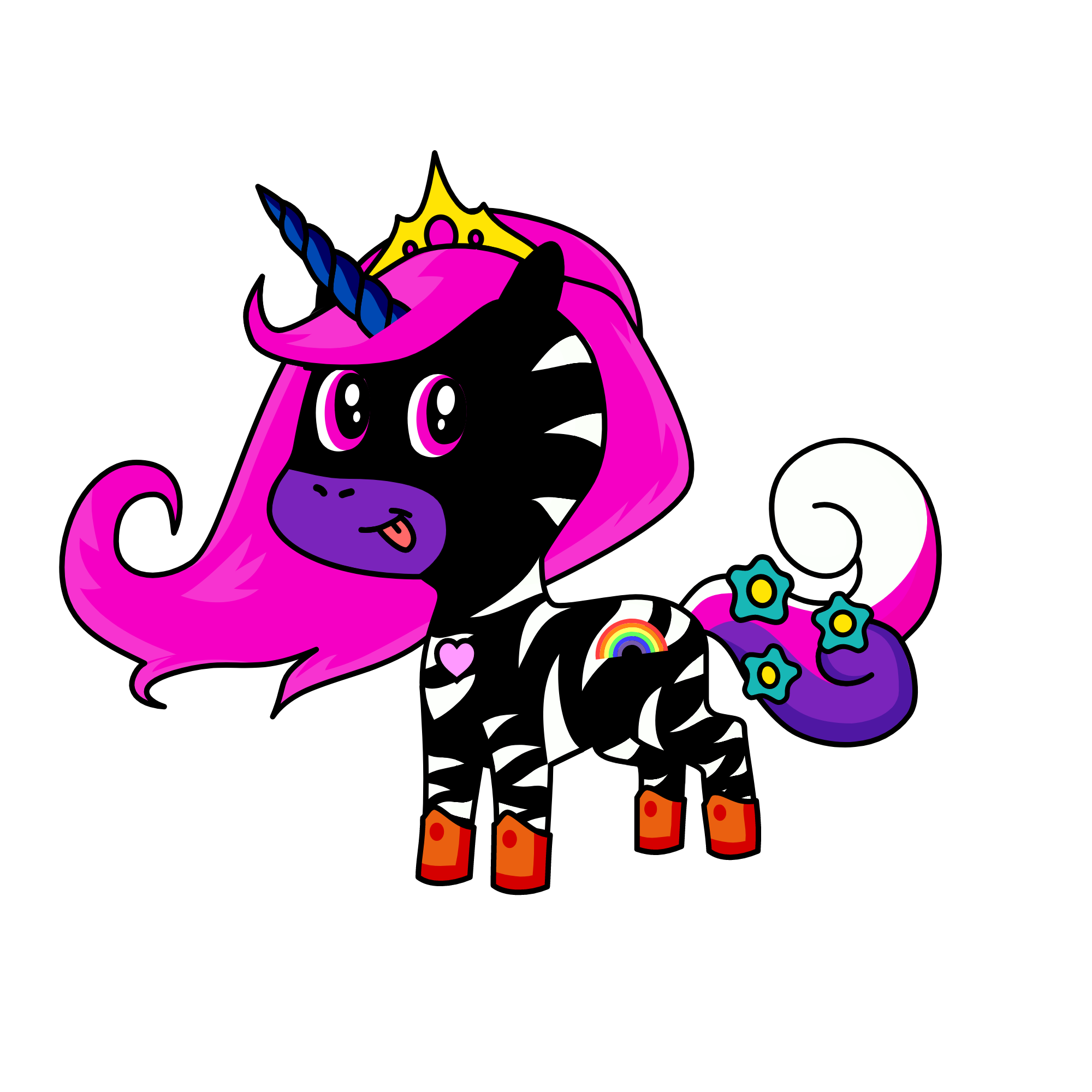 Dance now, the unicorn