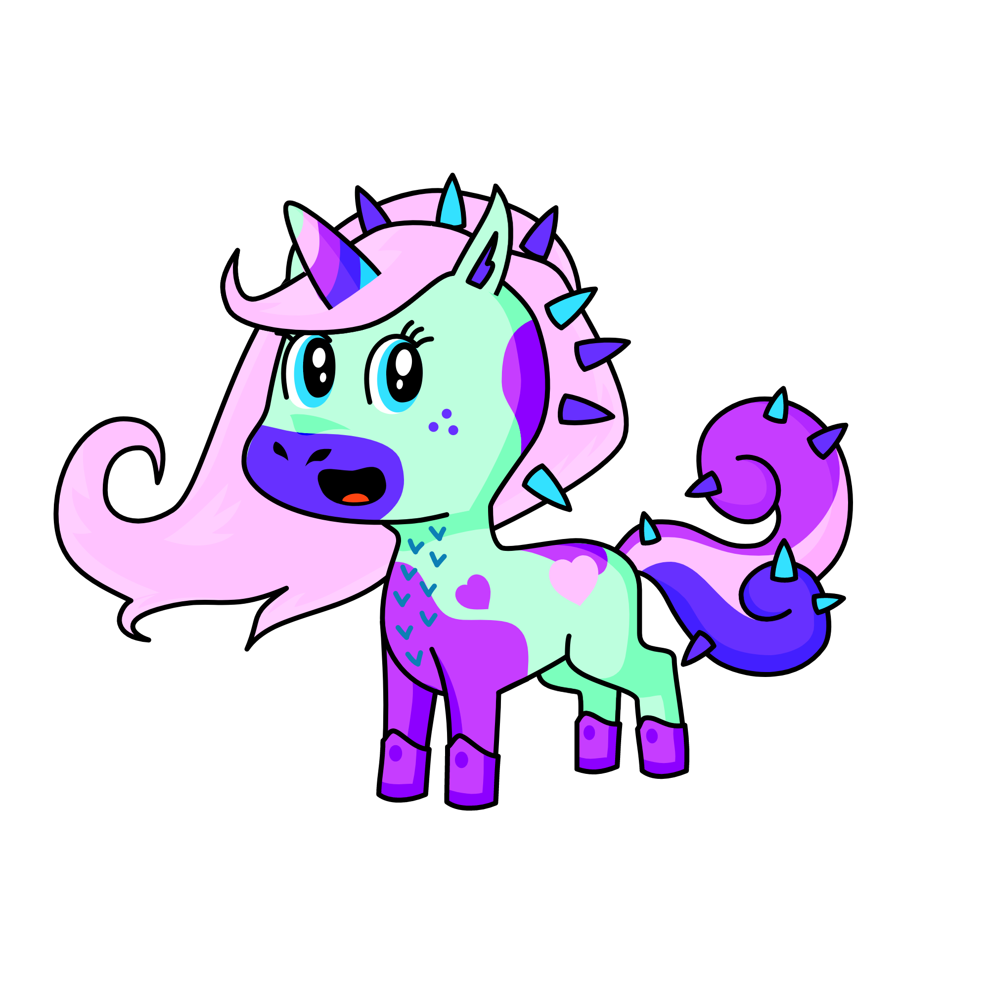 birnna, the unicorn