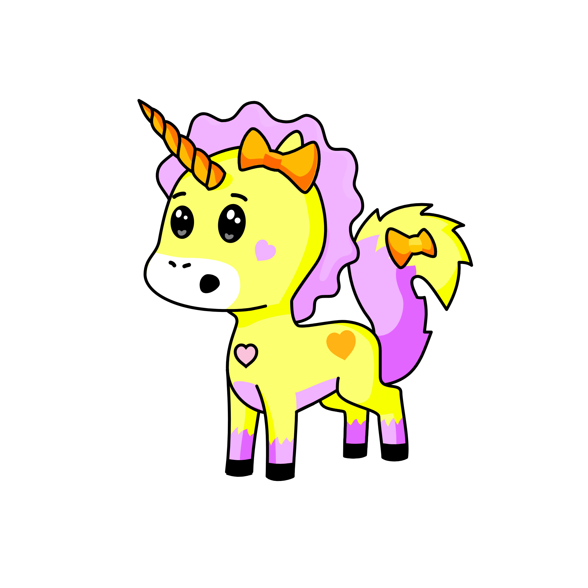 cupcake, the unicorn