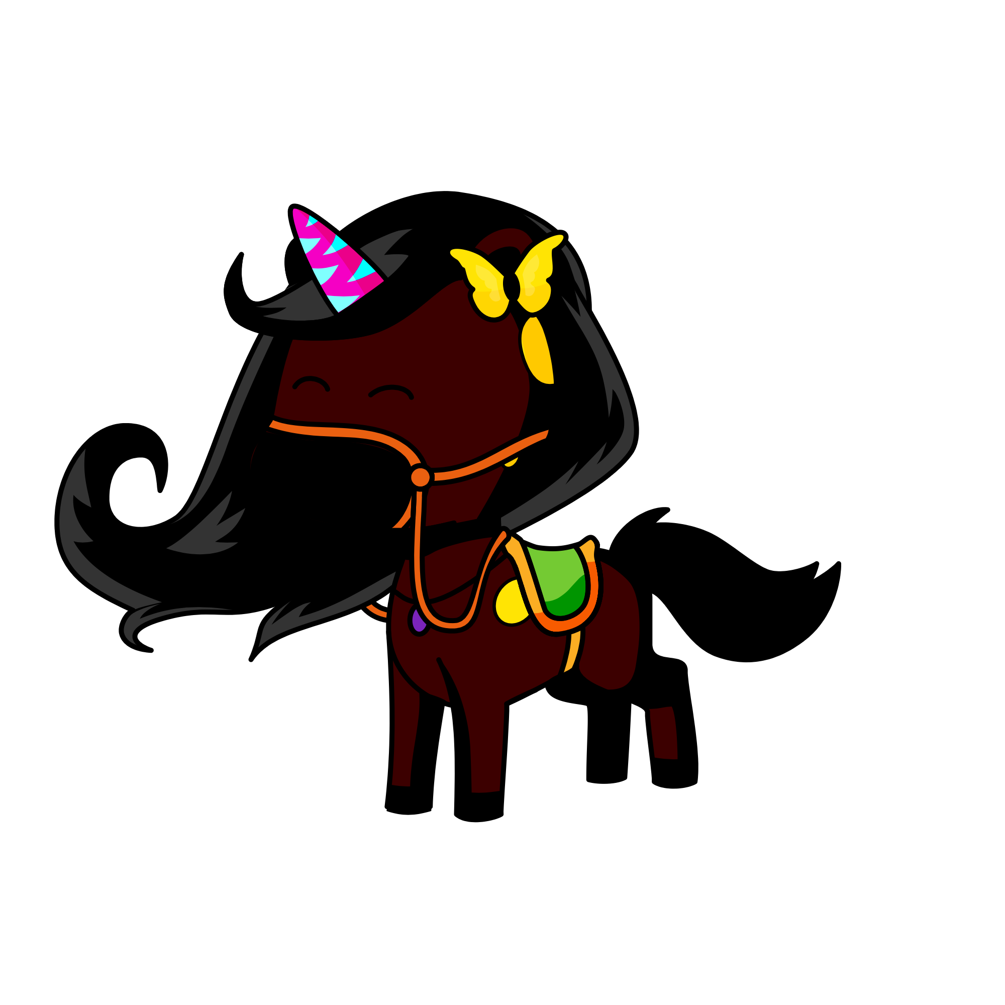 Noche, the unicorn