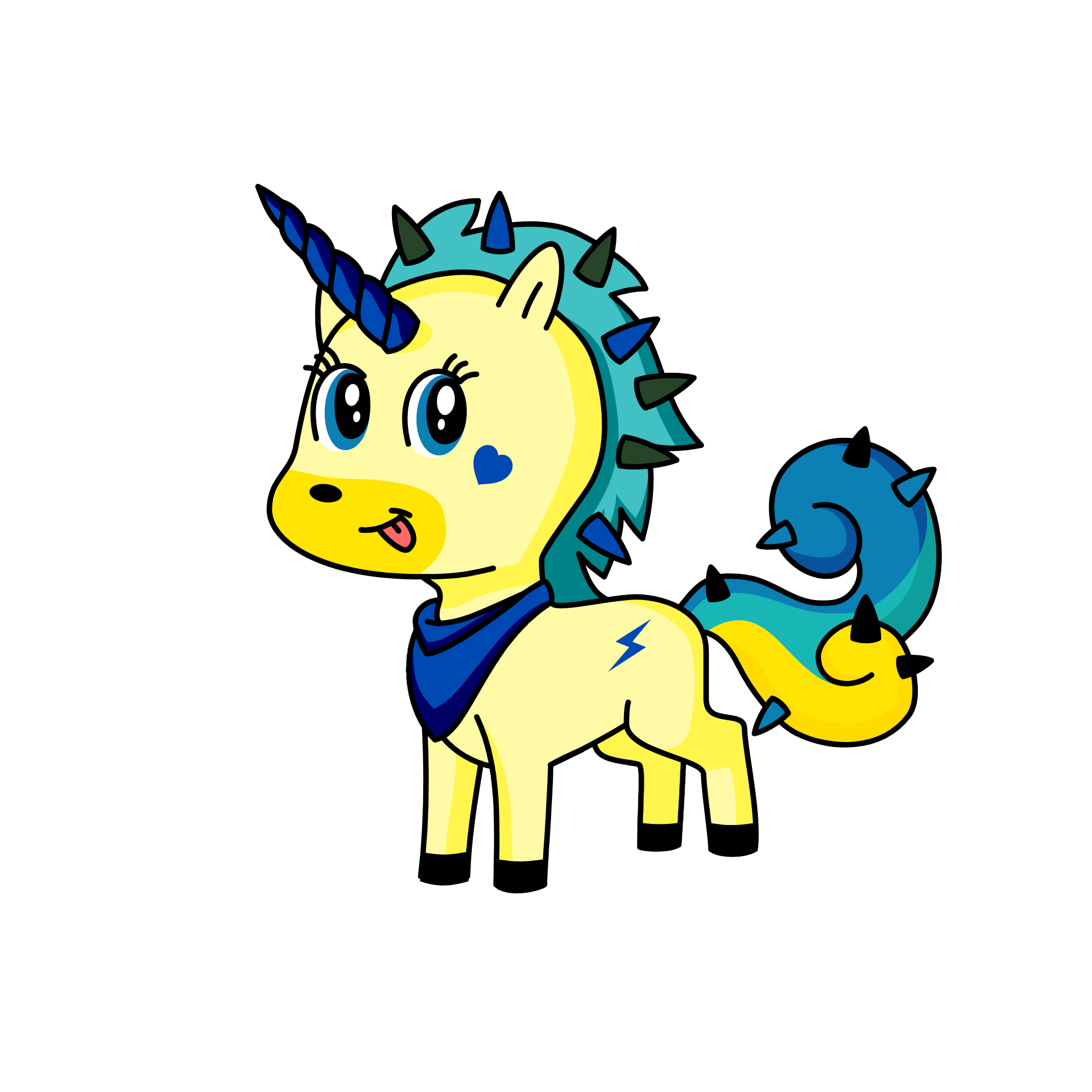 Angel, the unicorn