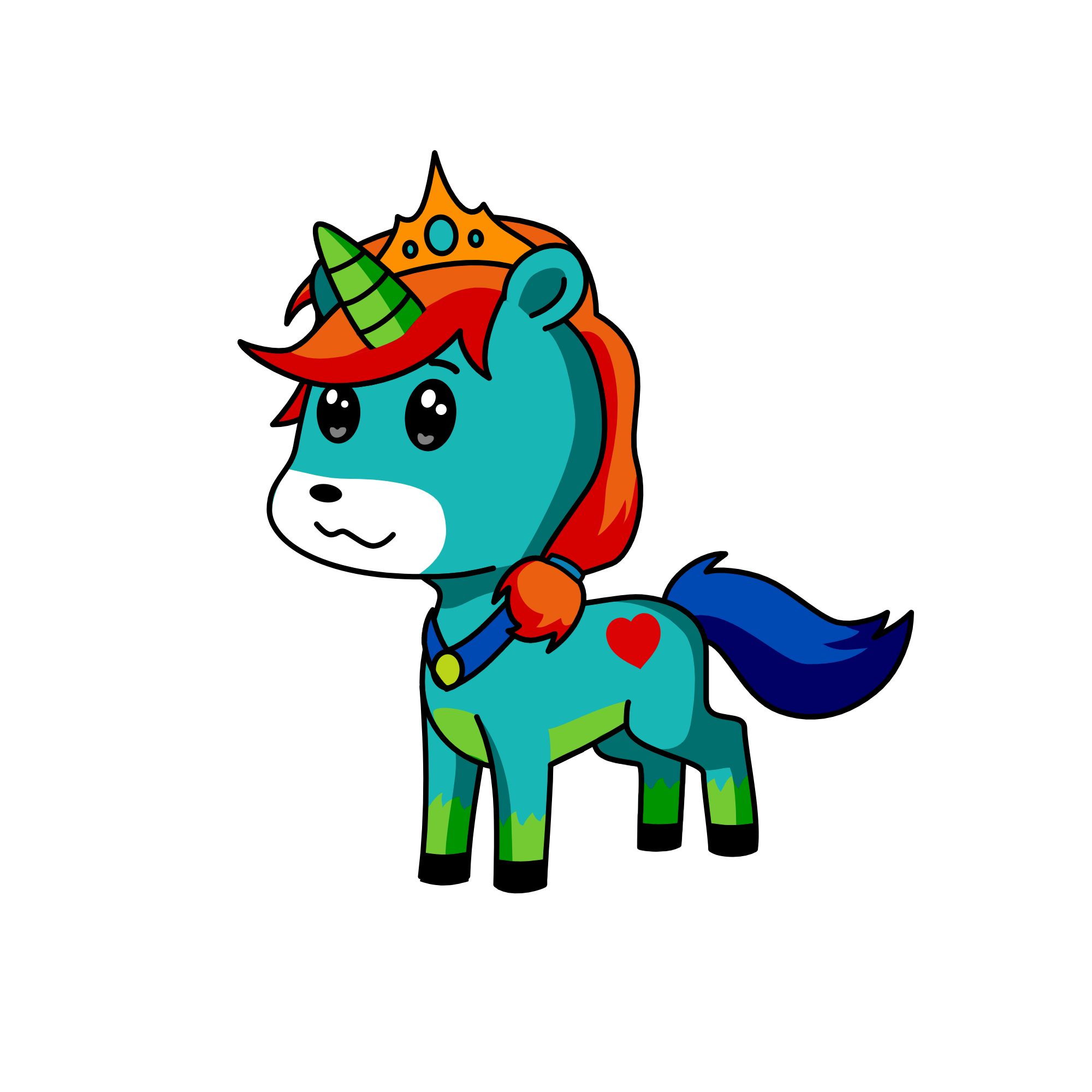 corn, the unicorn