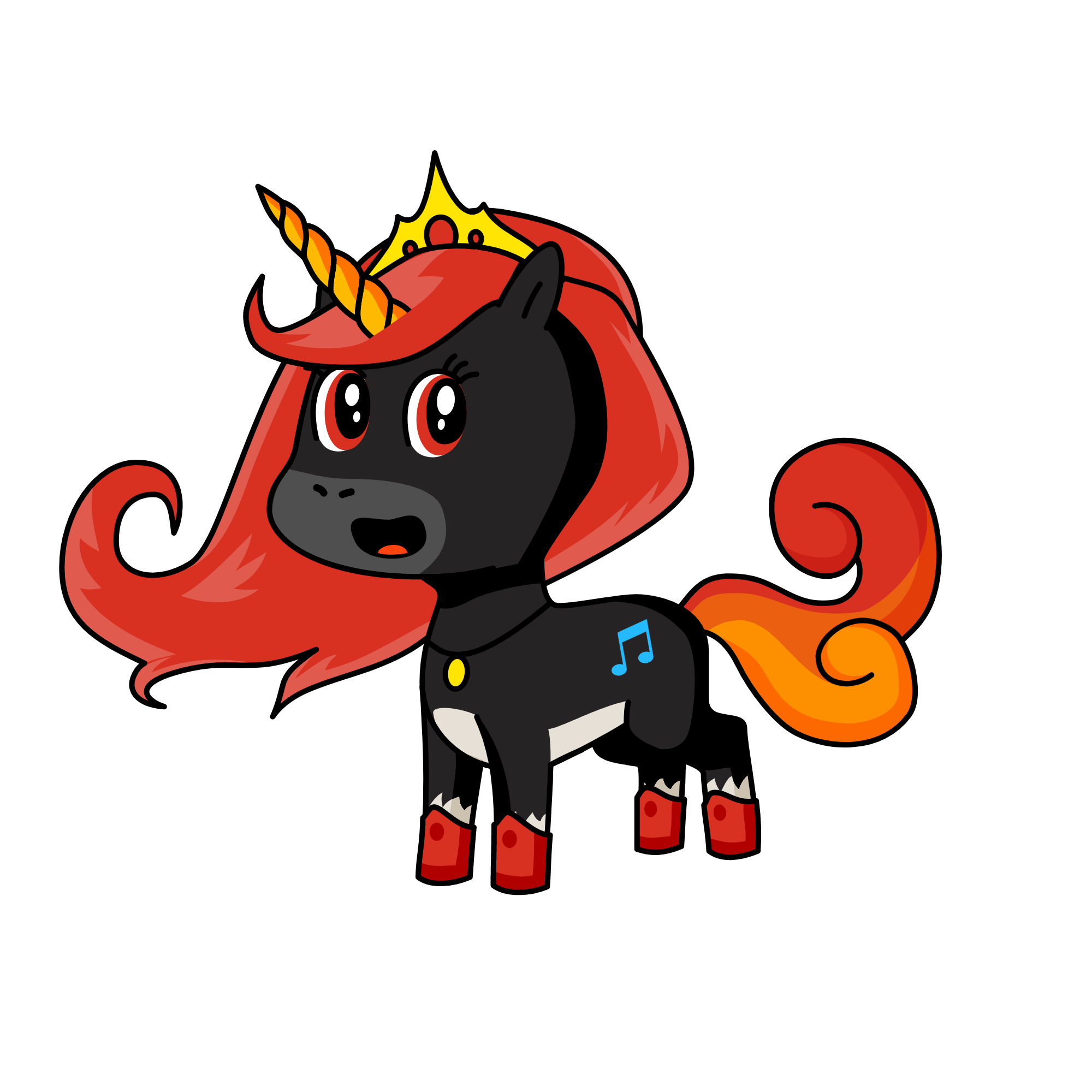 Royal sun, the unicorn