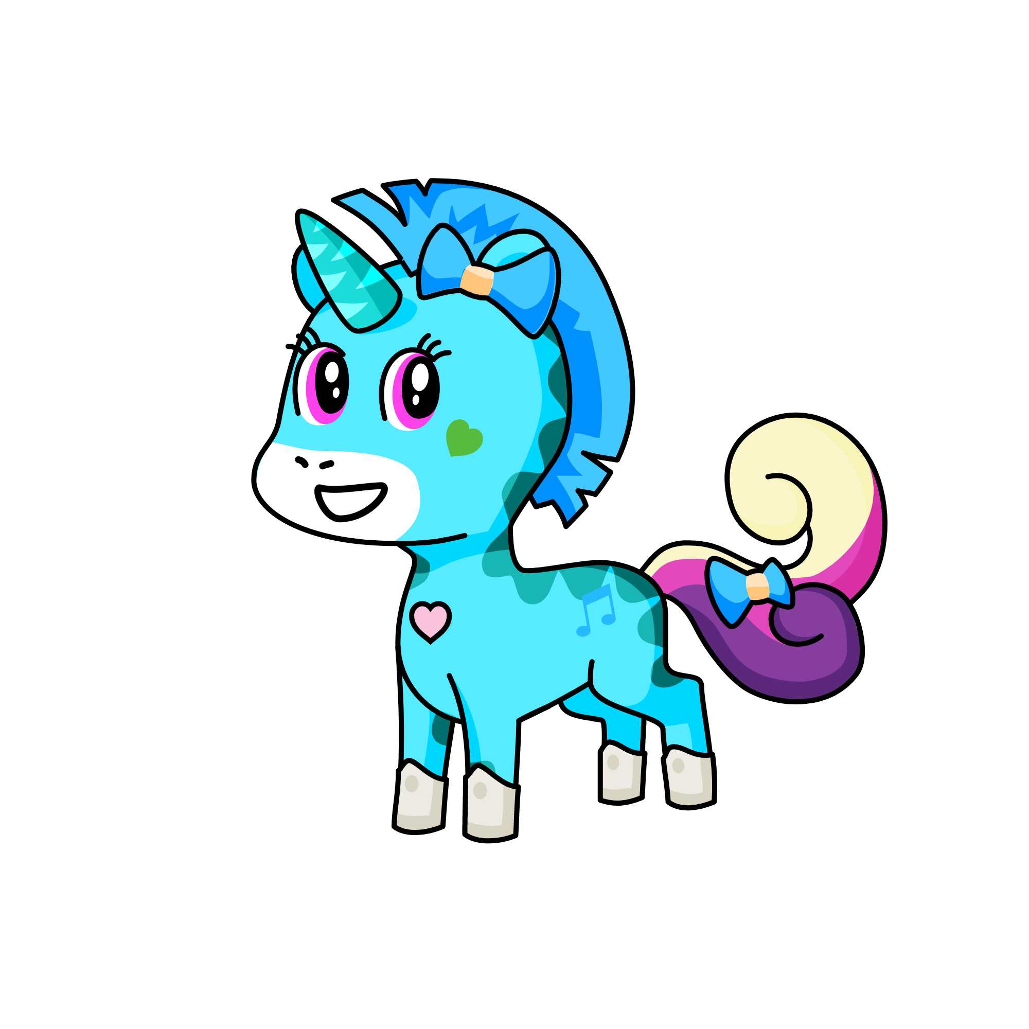 A yen, the unicorn