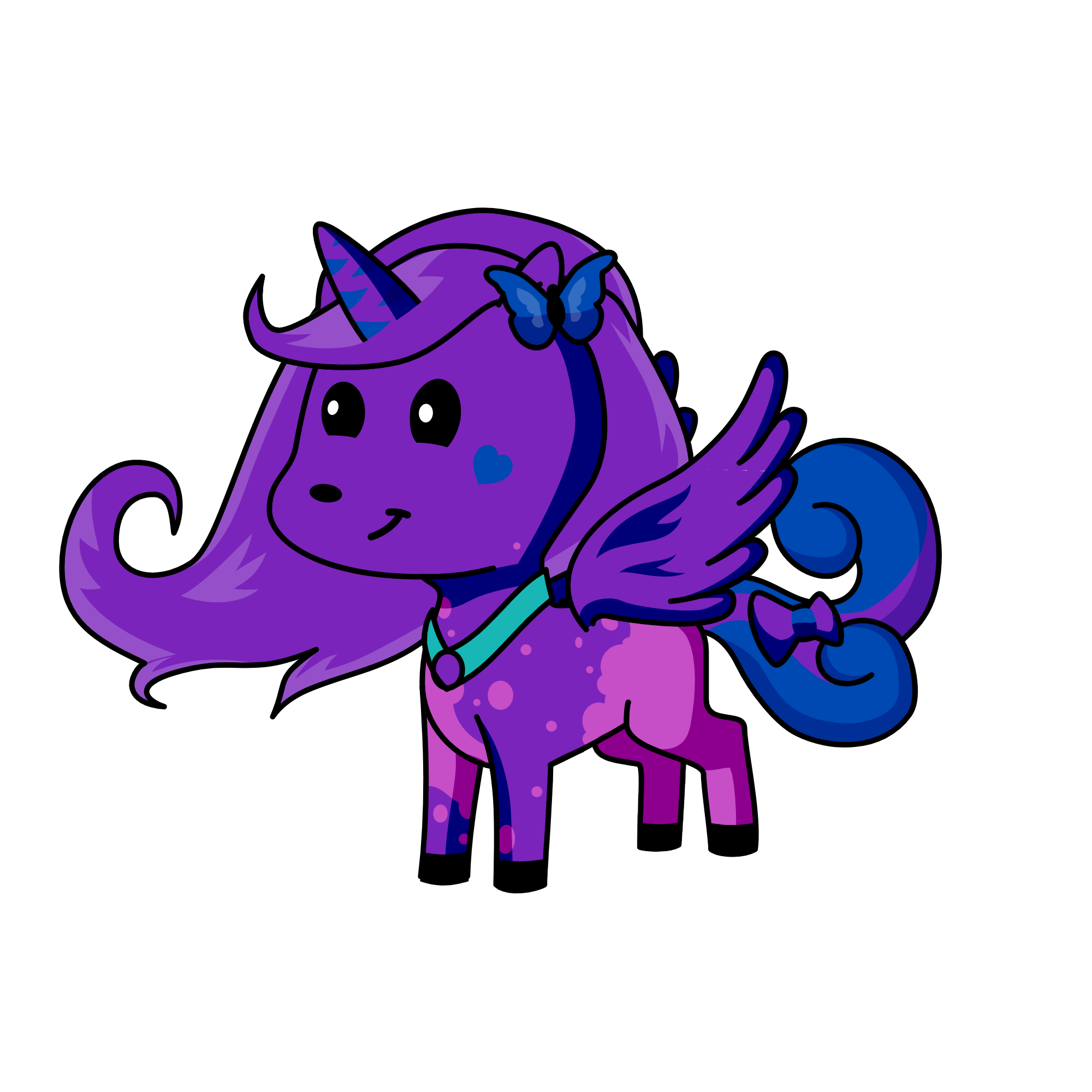 I love you , the unicorn