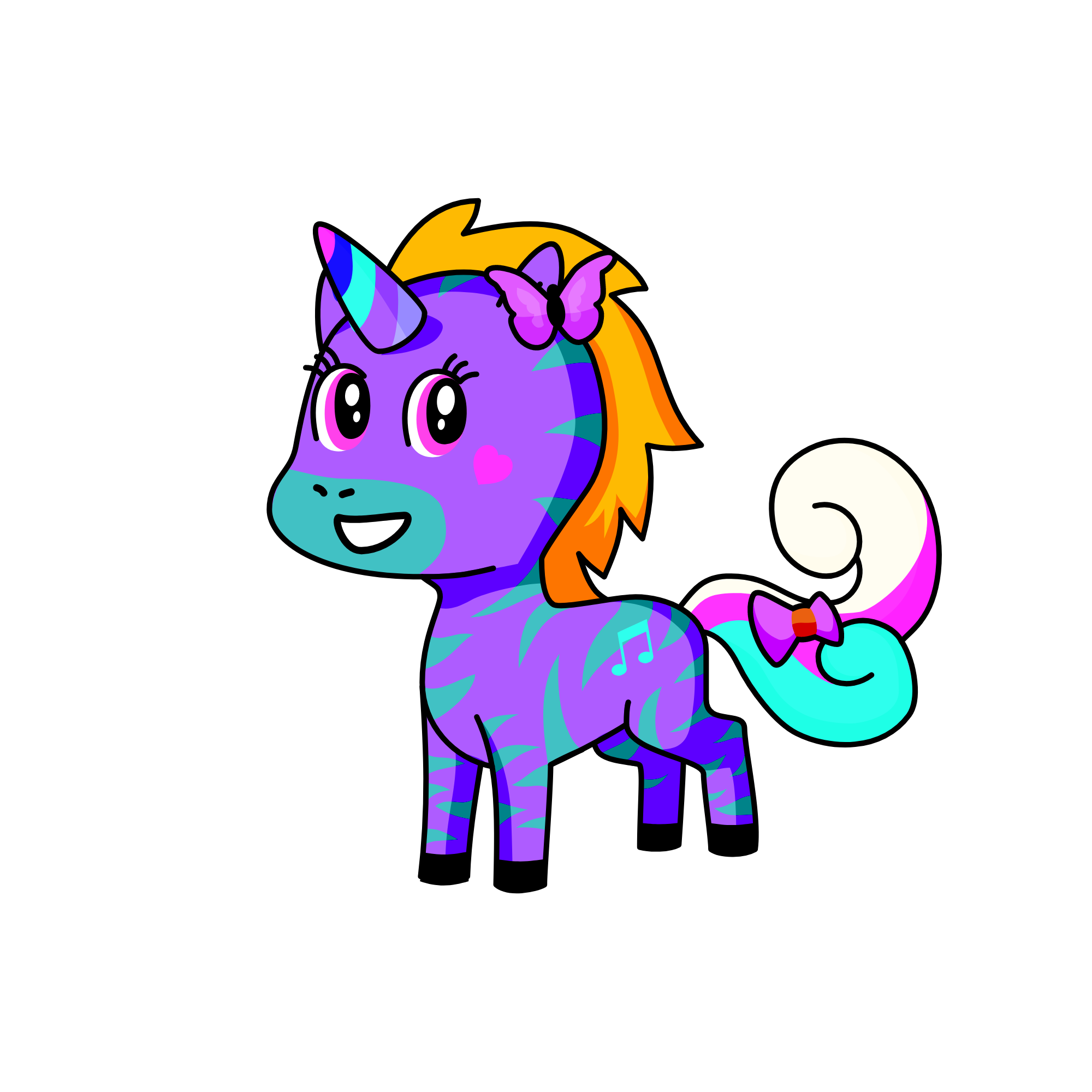 Angel, the unicorn
