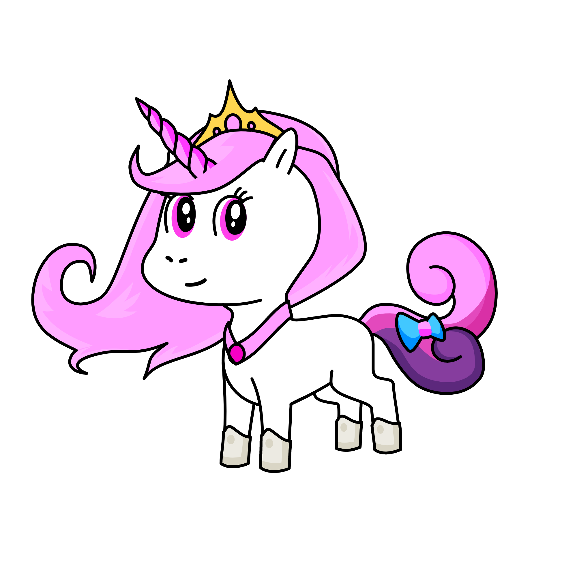 rose, the unicorn