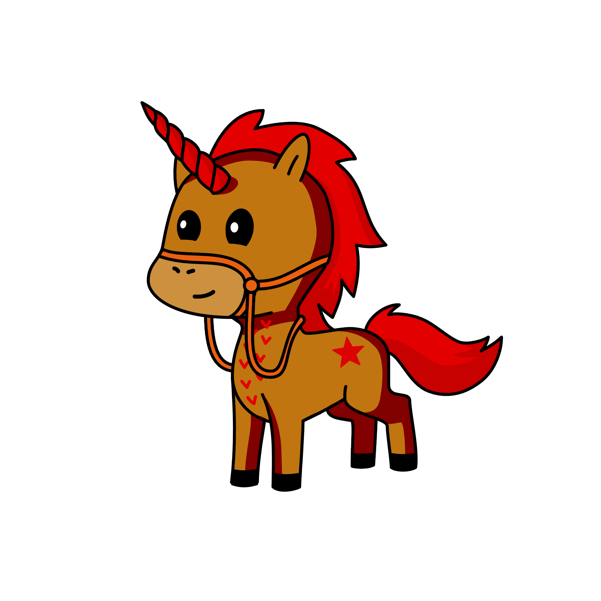 Blaze, the unicorn
