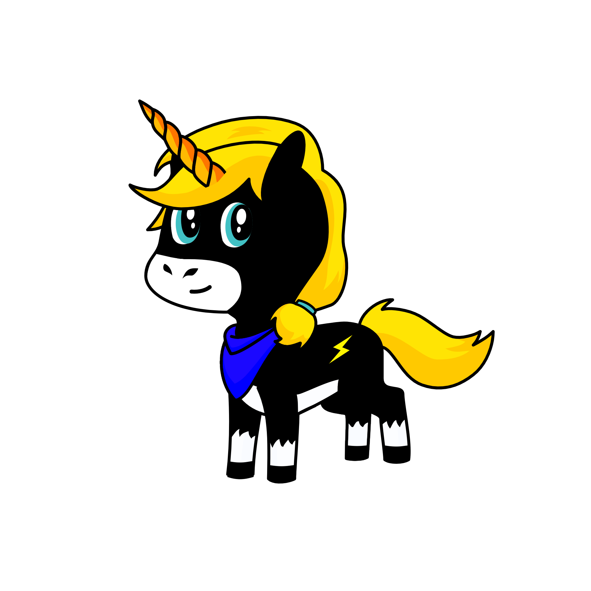 Night, the unicorn