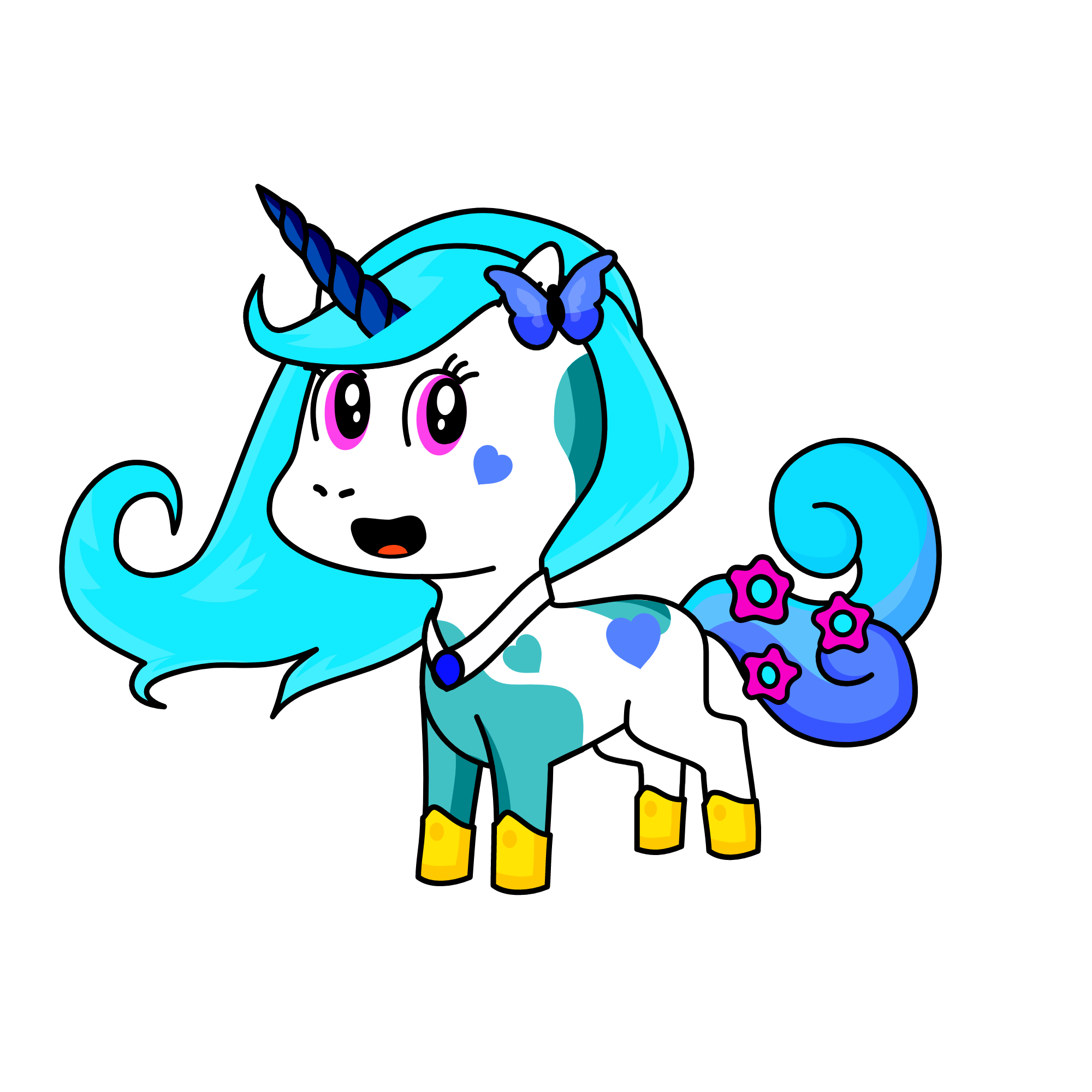 Aicha, the unicorn