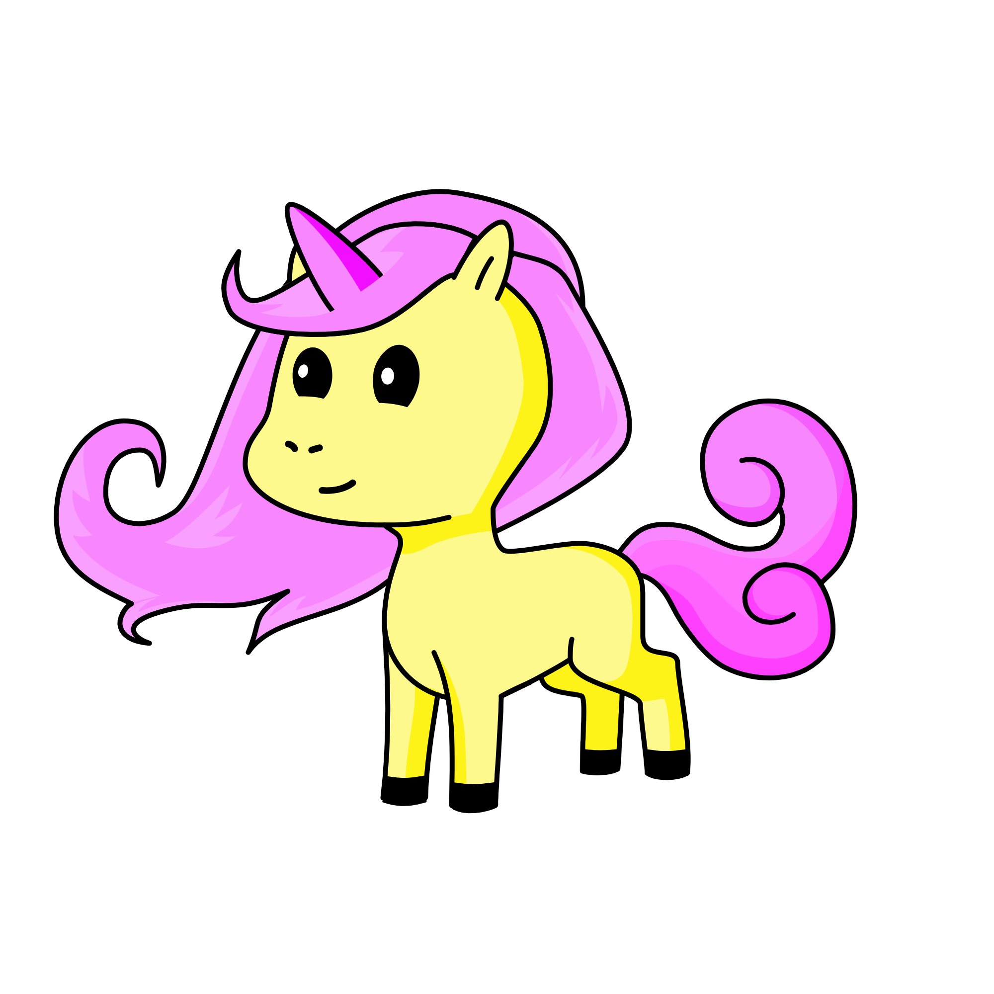 flutershy, the unicorn