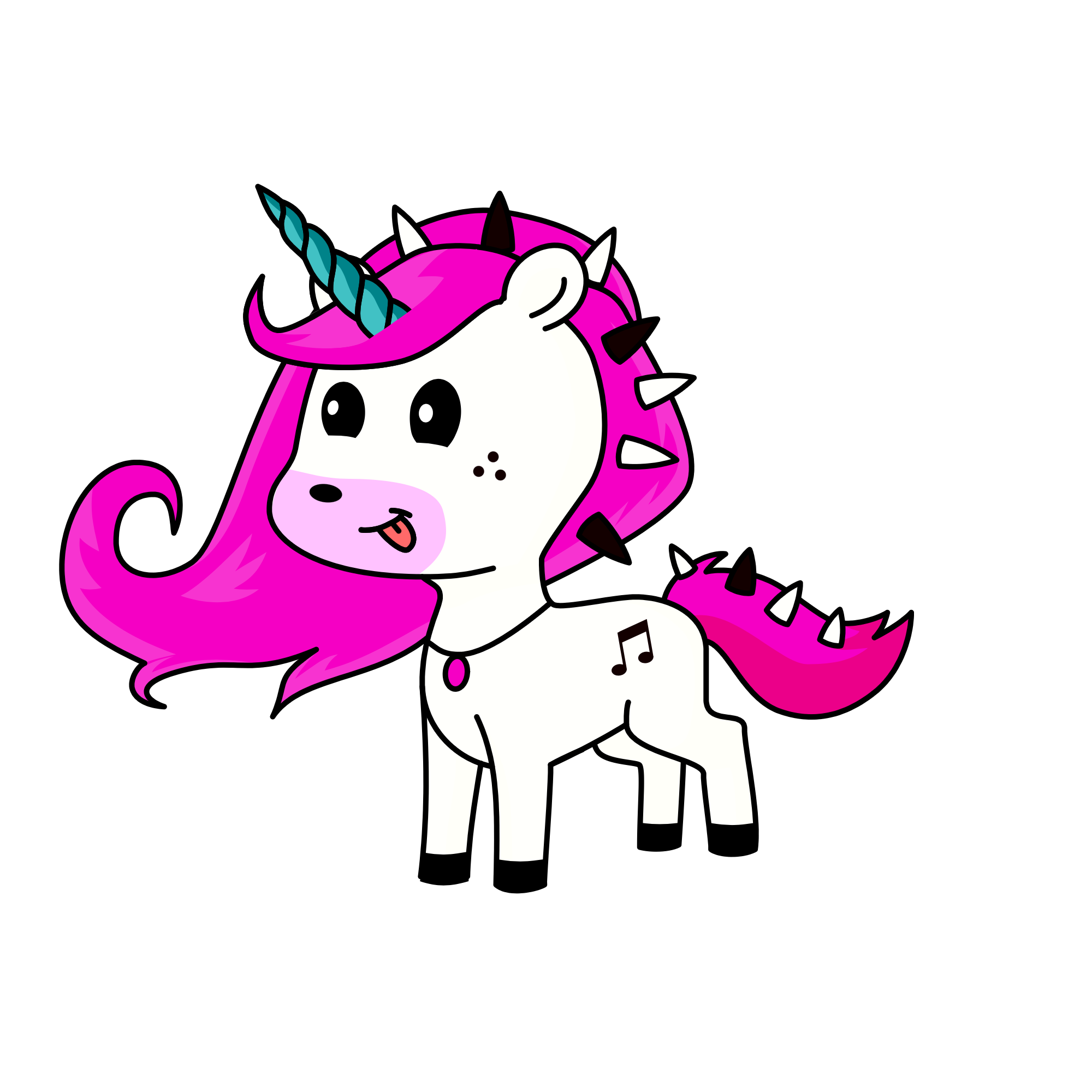 Música 🎶, the unicorn
