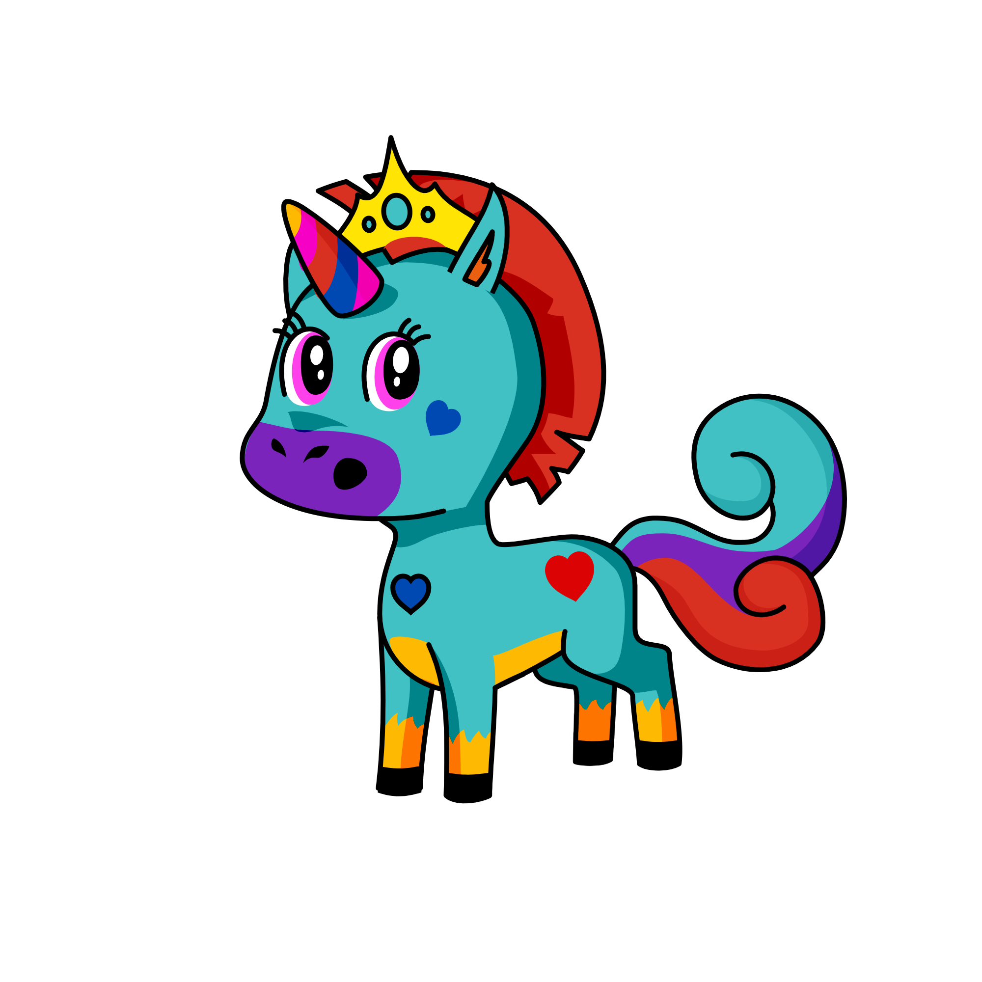 no way, the unicorn