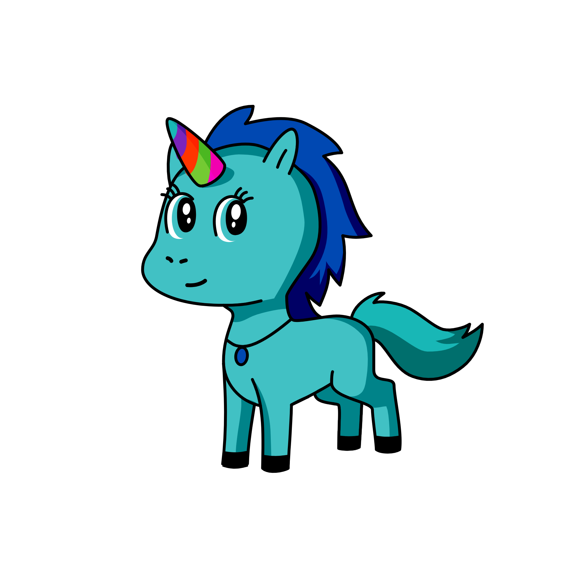 xd, the unicorn