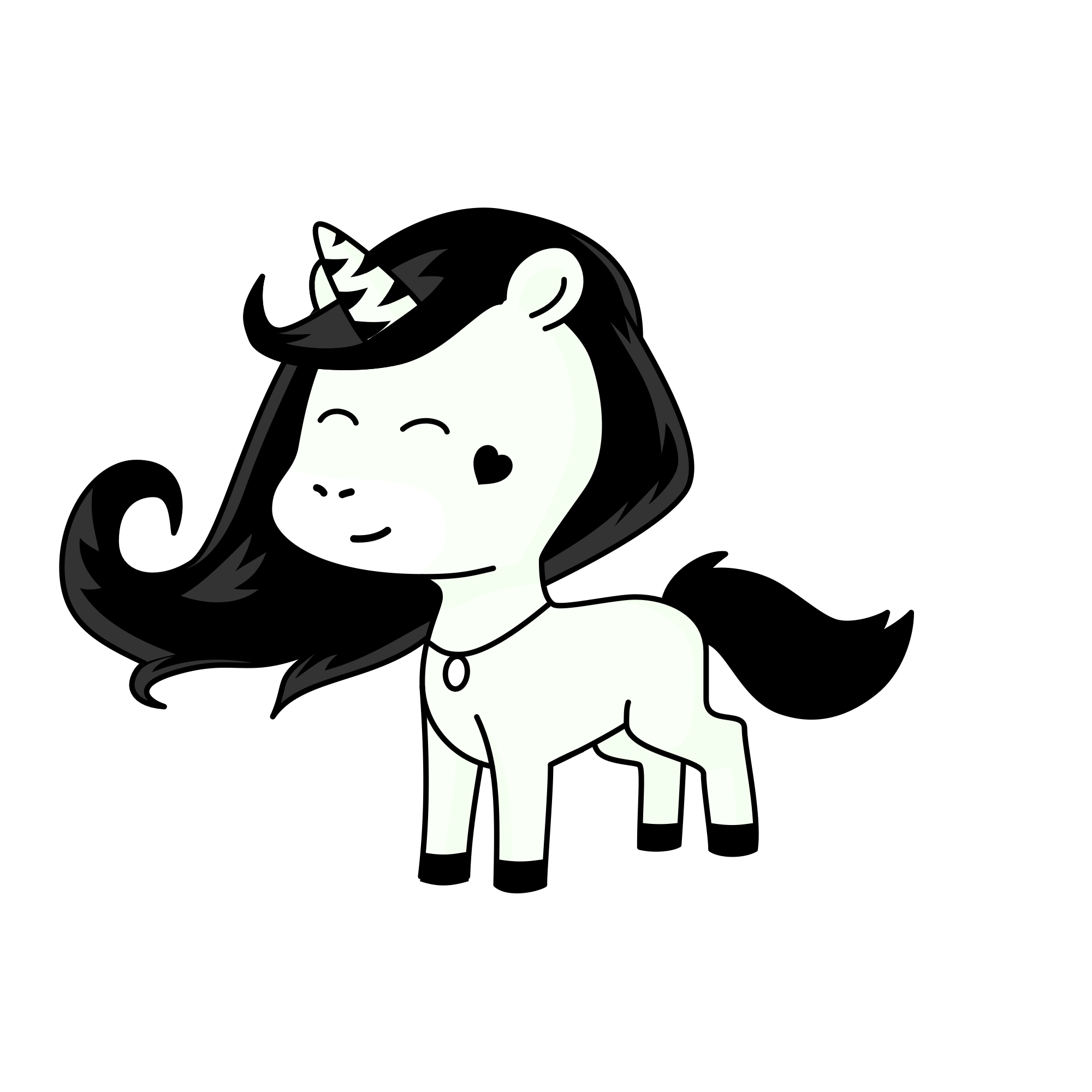 Luna, the unicorn