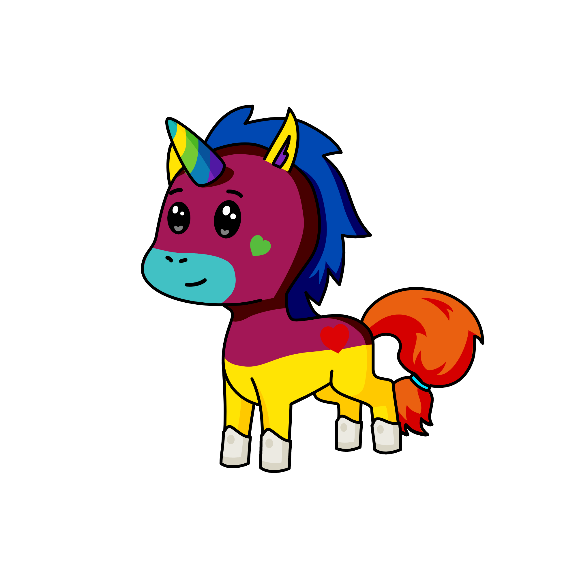 arcoiris, the unicorn