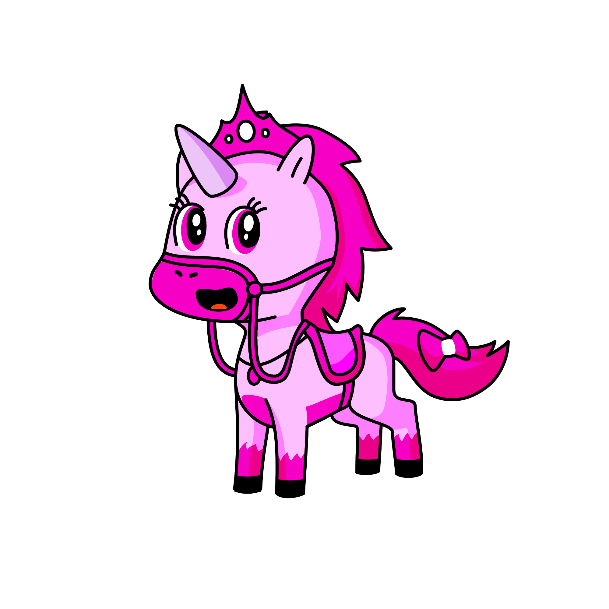 pinky, the unicorn