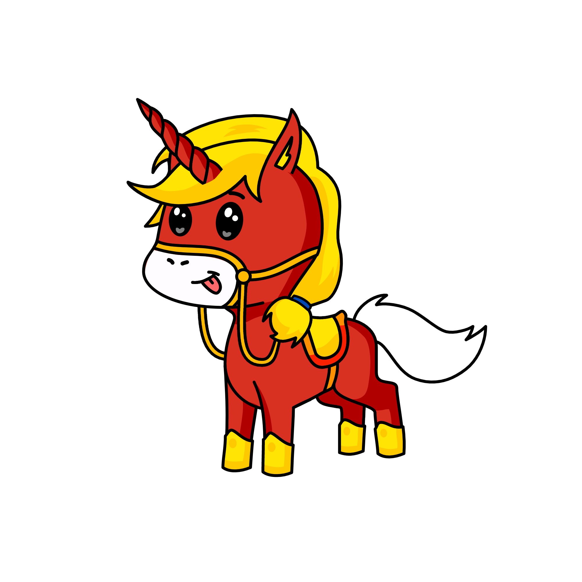 flame, the unicorn