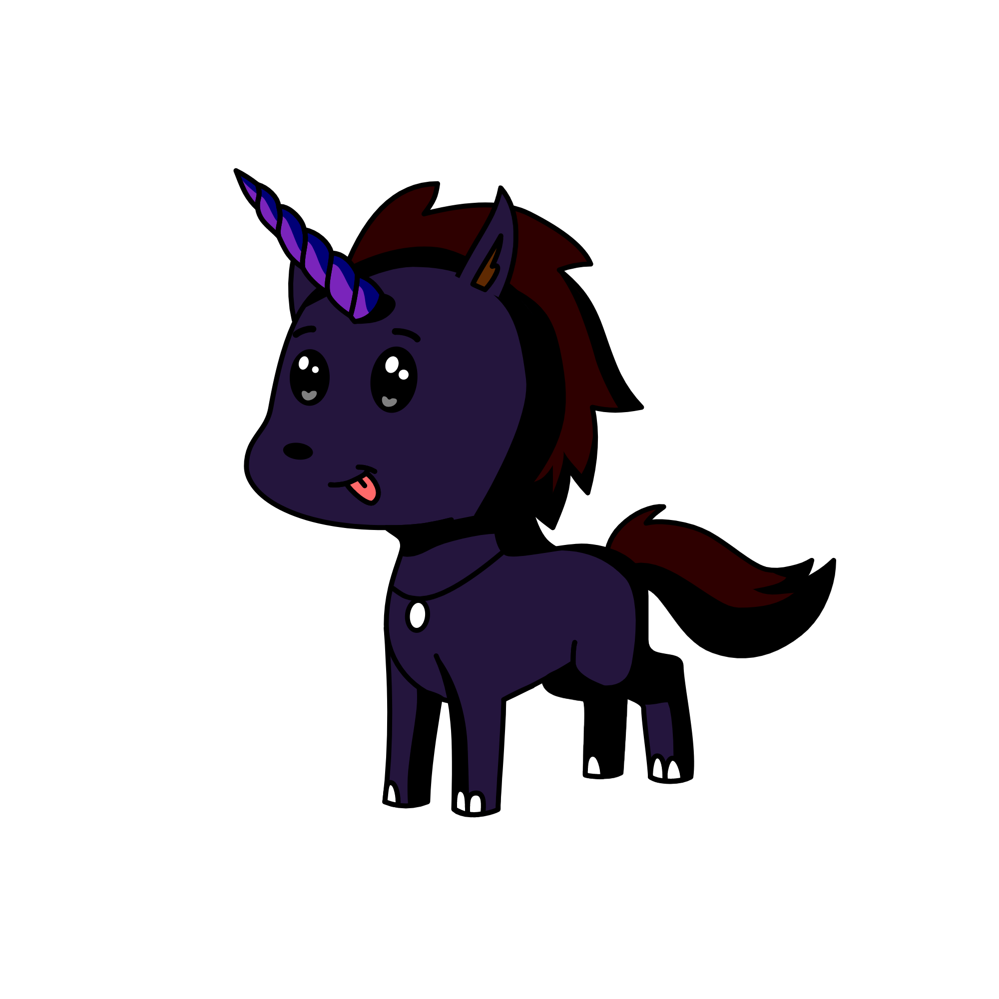 Moon, the unicorn