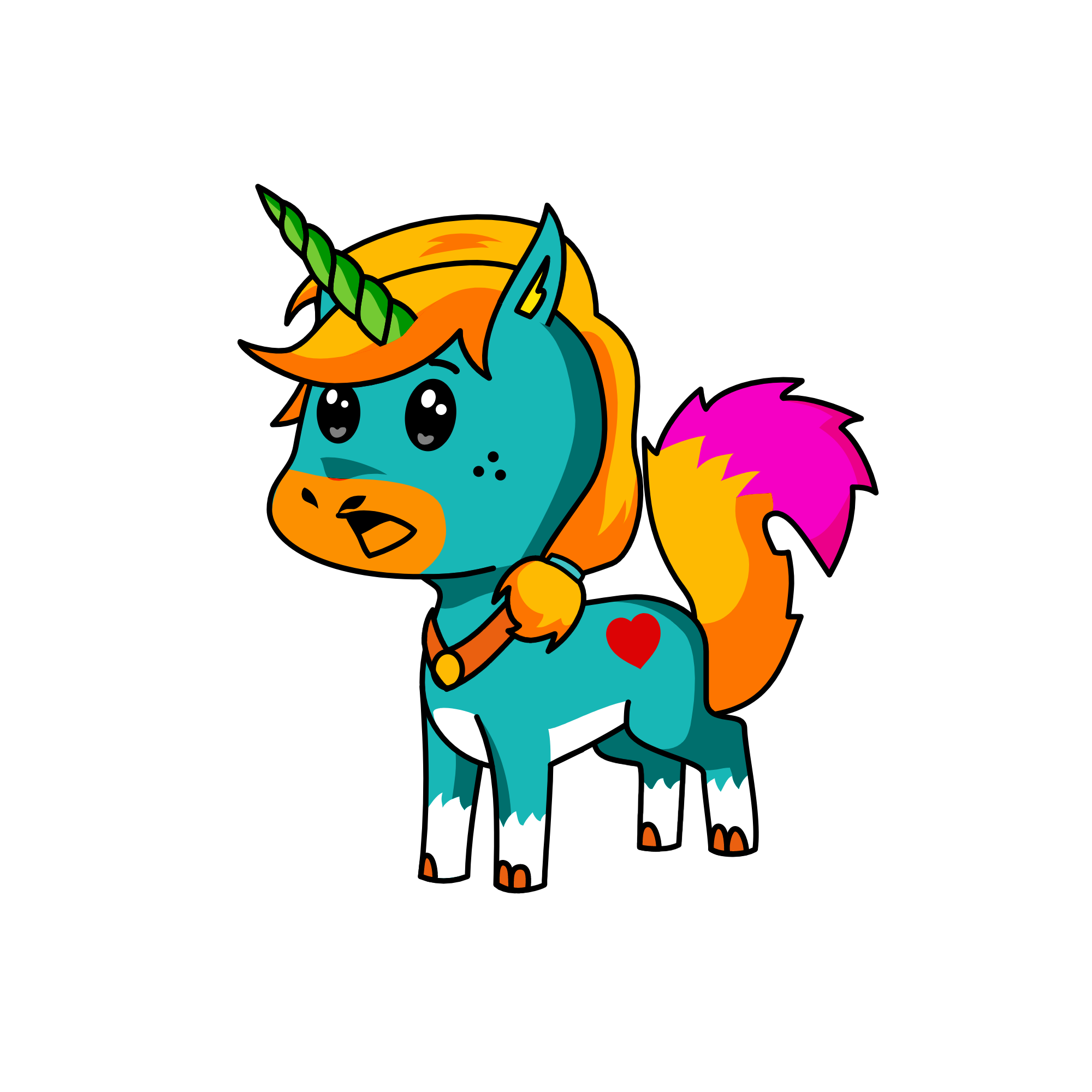 Invisa, the unicorn