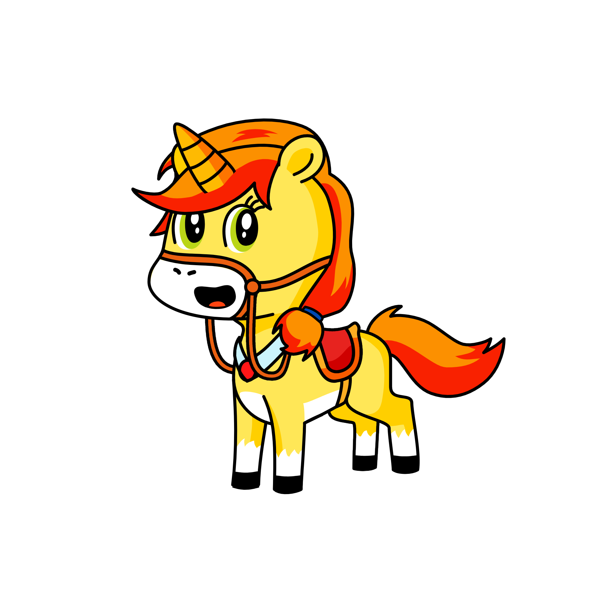 Roby, the unicorn