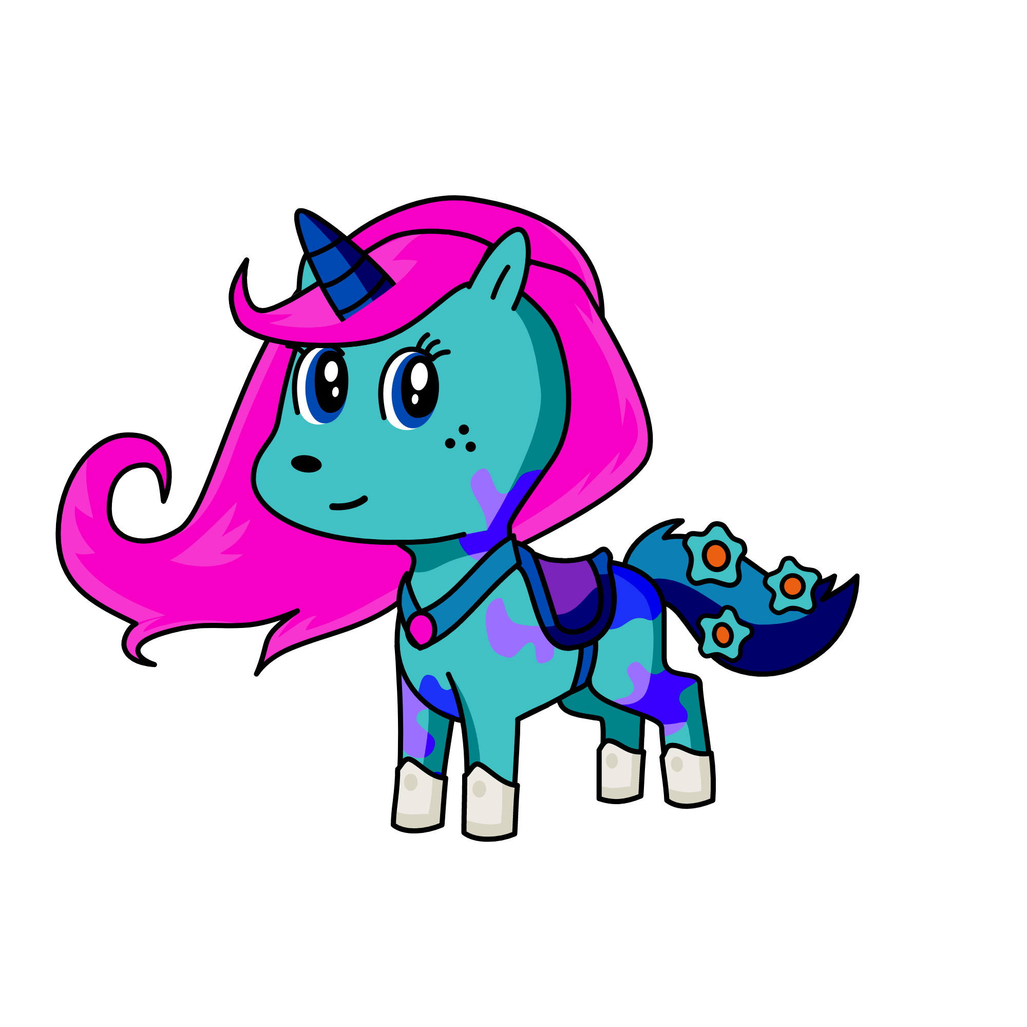 icy, the unicorn
