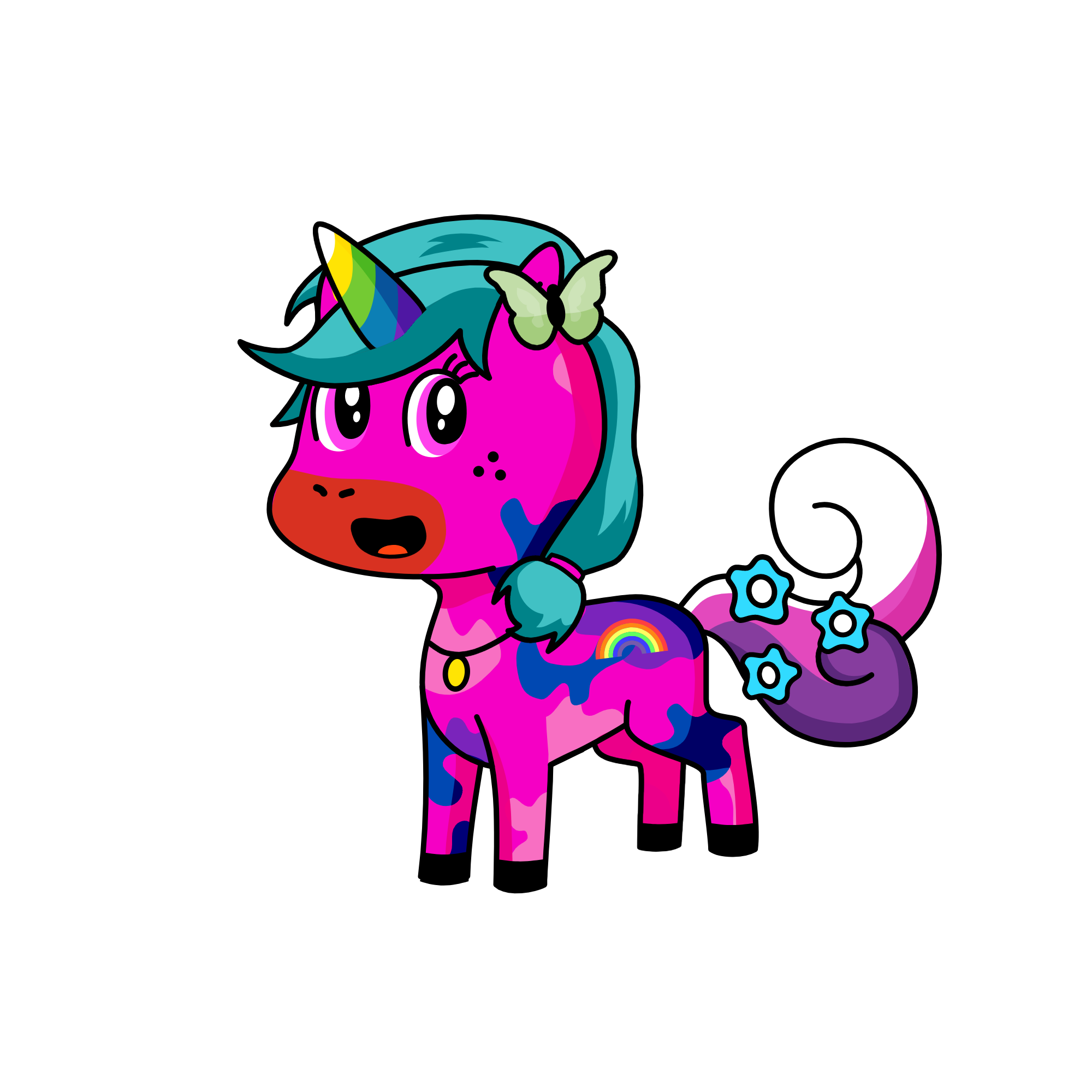Rose, the unicorn