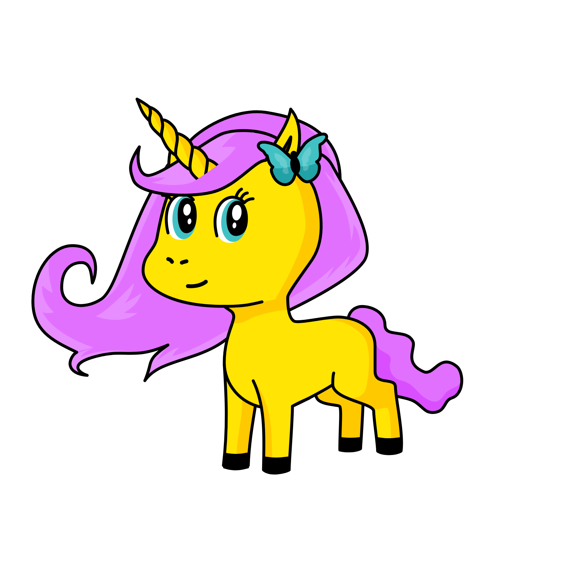 flutter shy, the unicorn