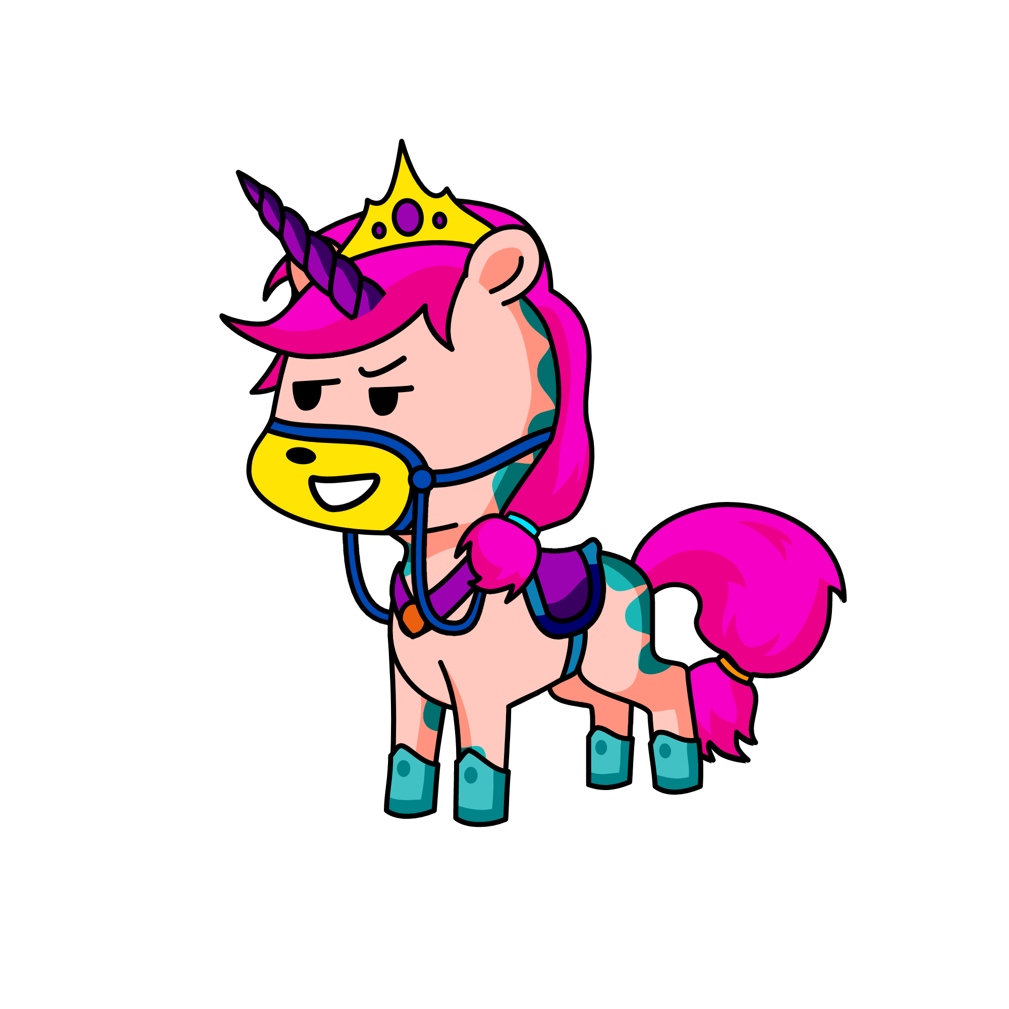 Maya, the unicorn