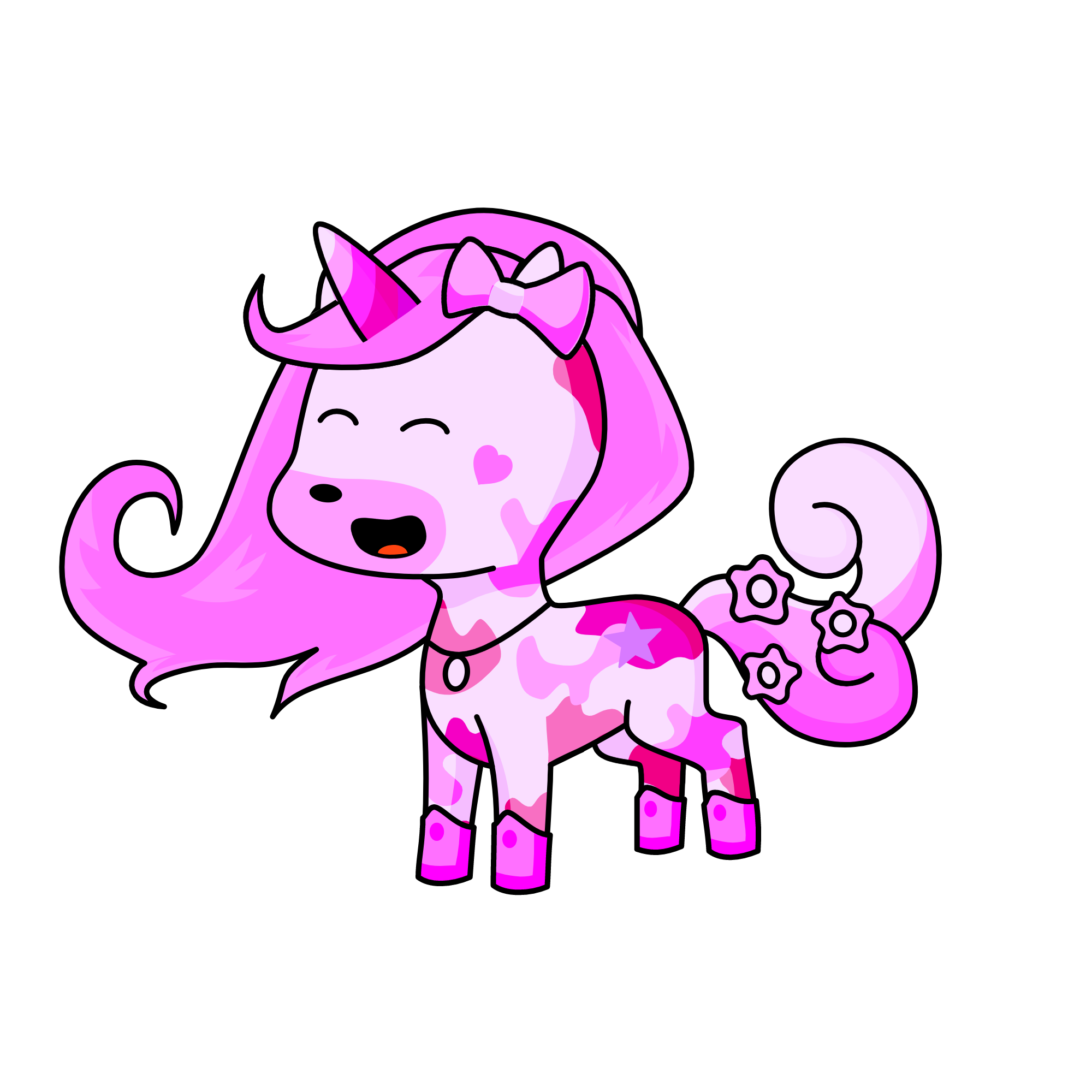 Pinky pie, the unicorn