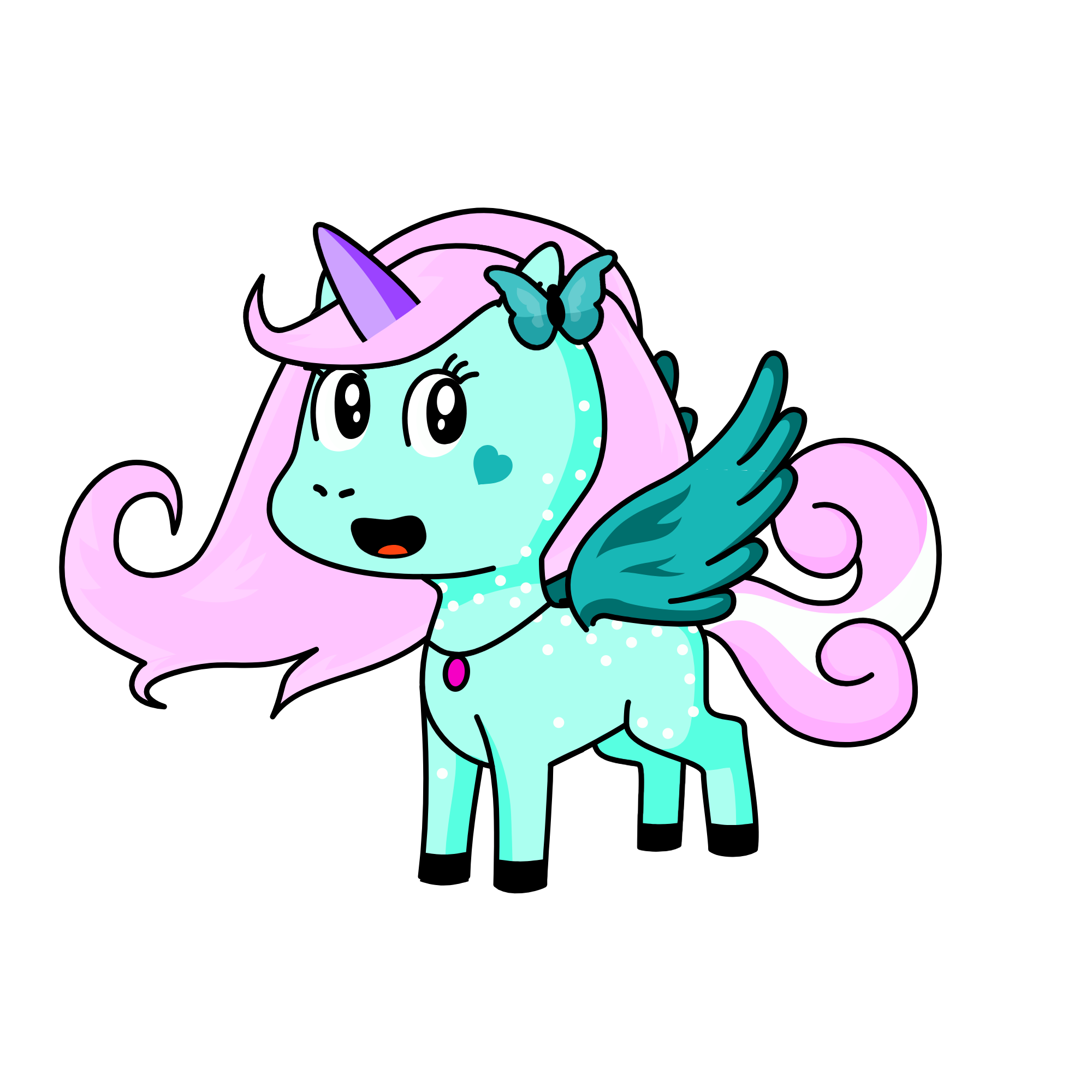 Light Night, the unicorn