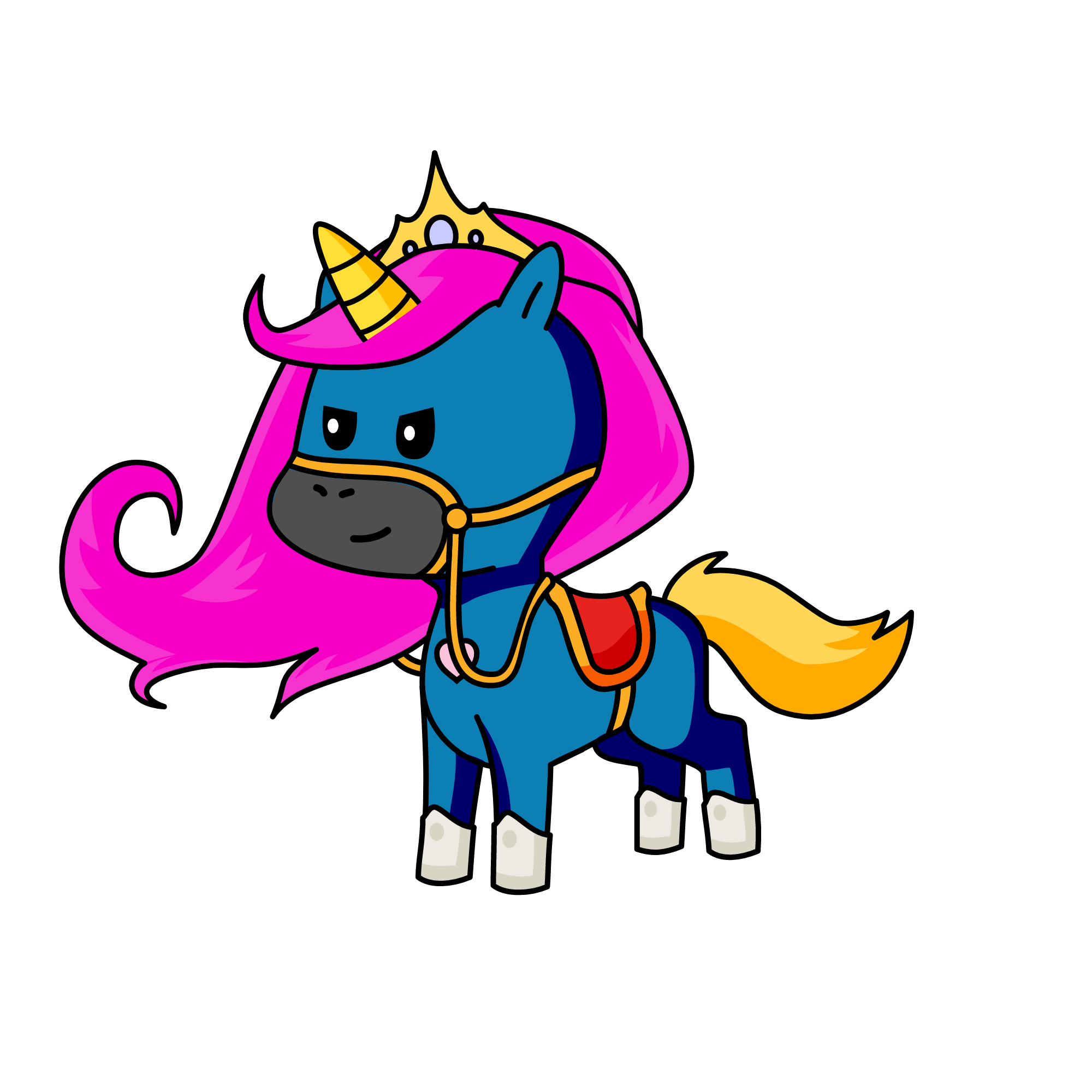 queender, the unicorn