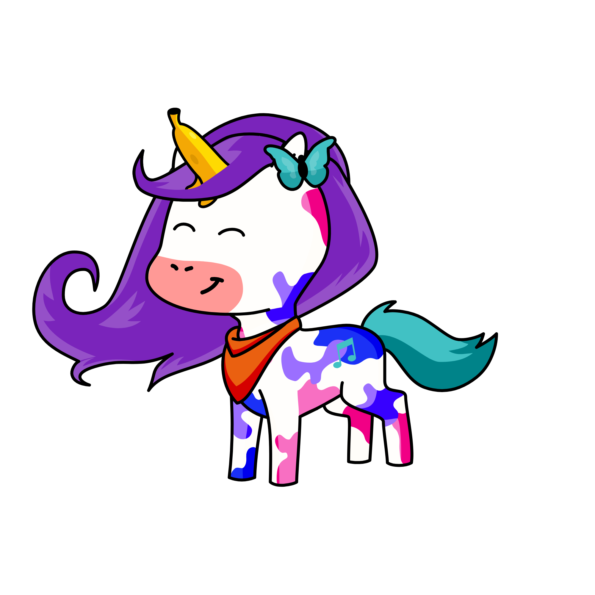 PRETY, the unicorn