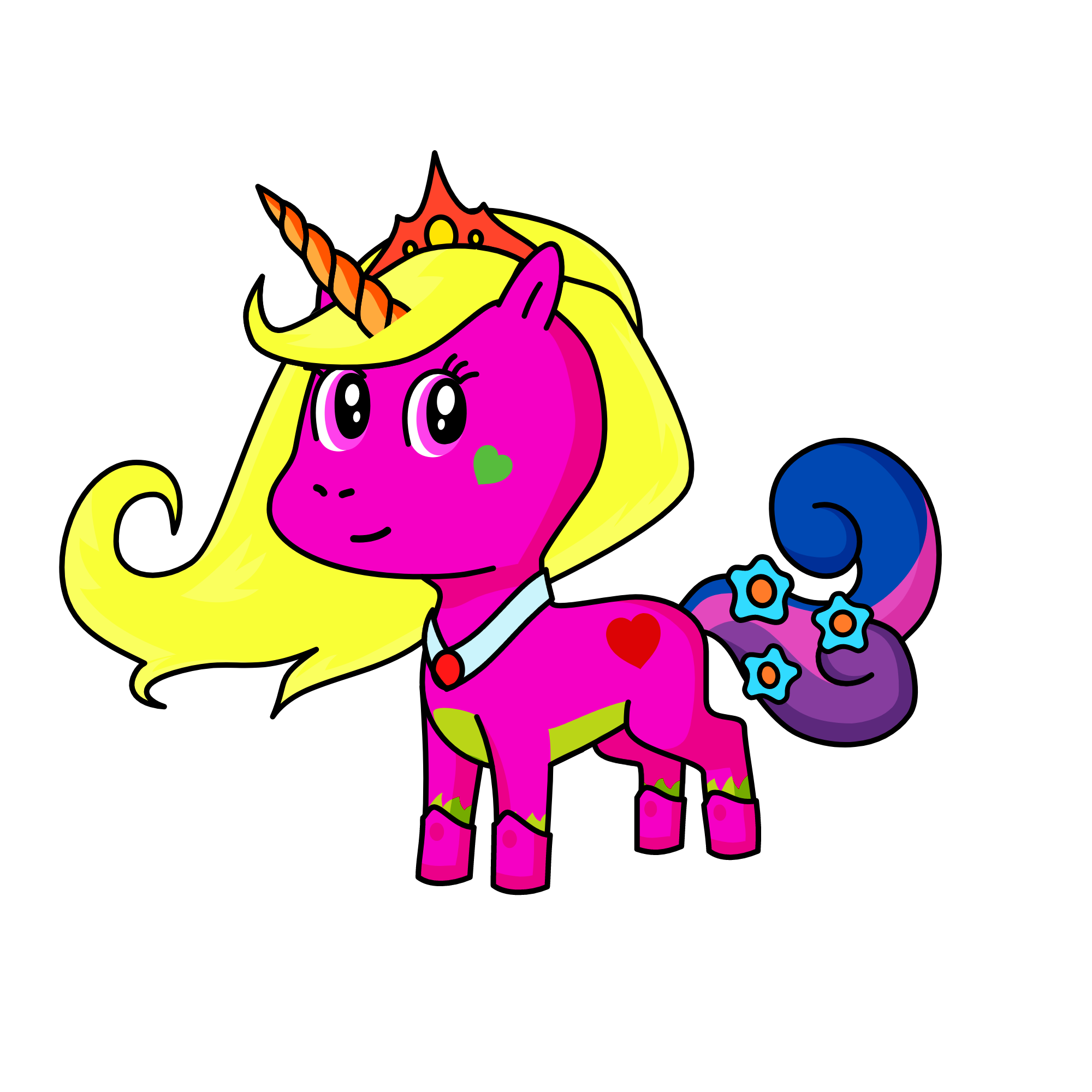 bella, the unicorn