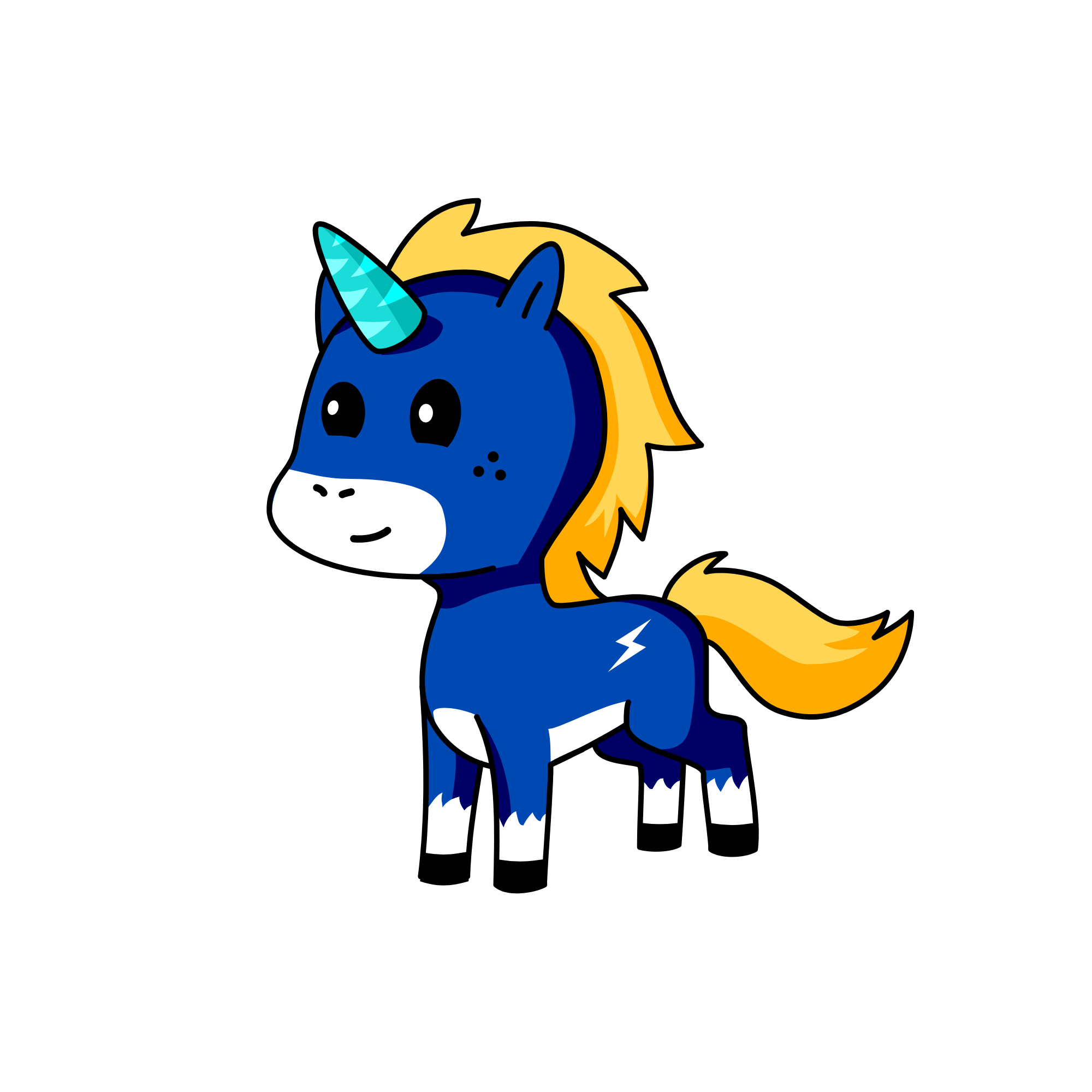 Flay, the unicorn